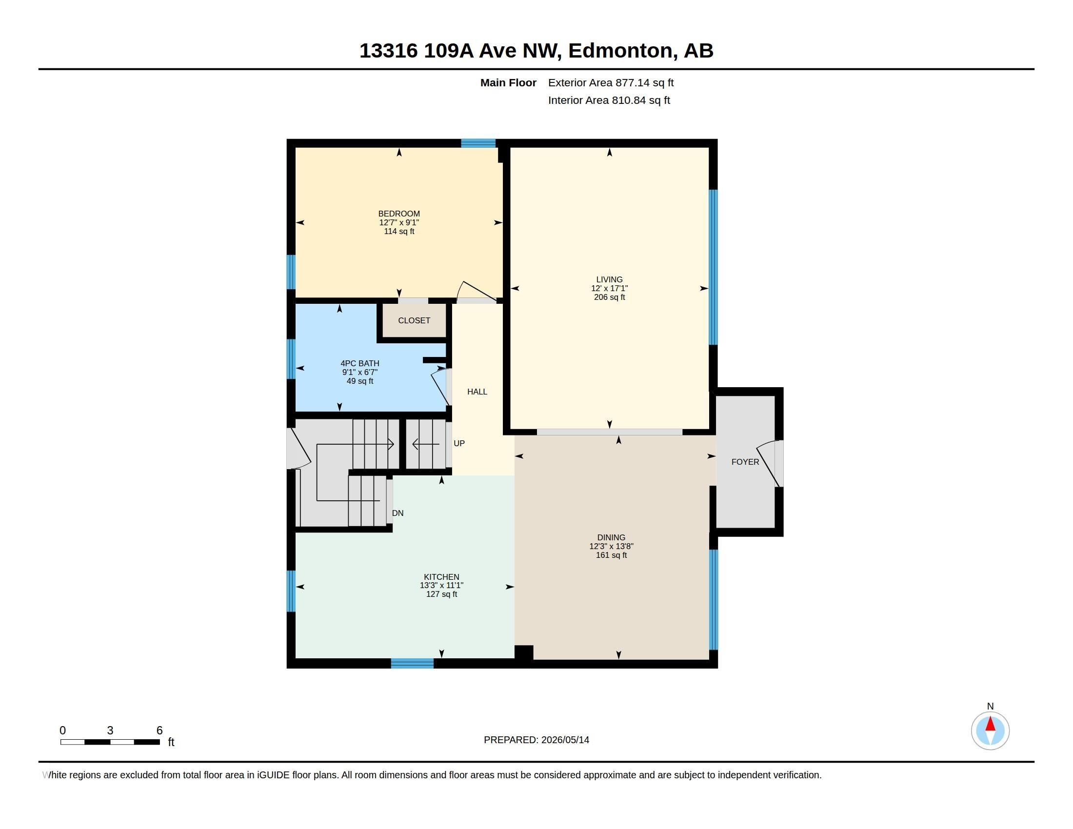 Floor plan - 13316 109A Avenue, Edmonton, AB - Other