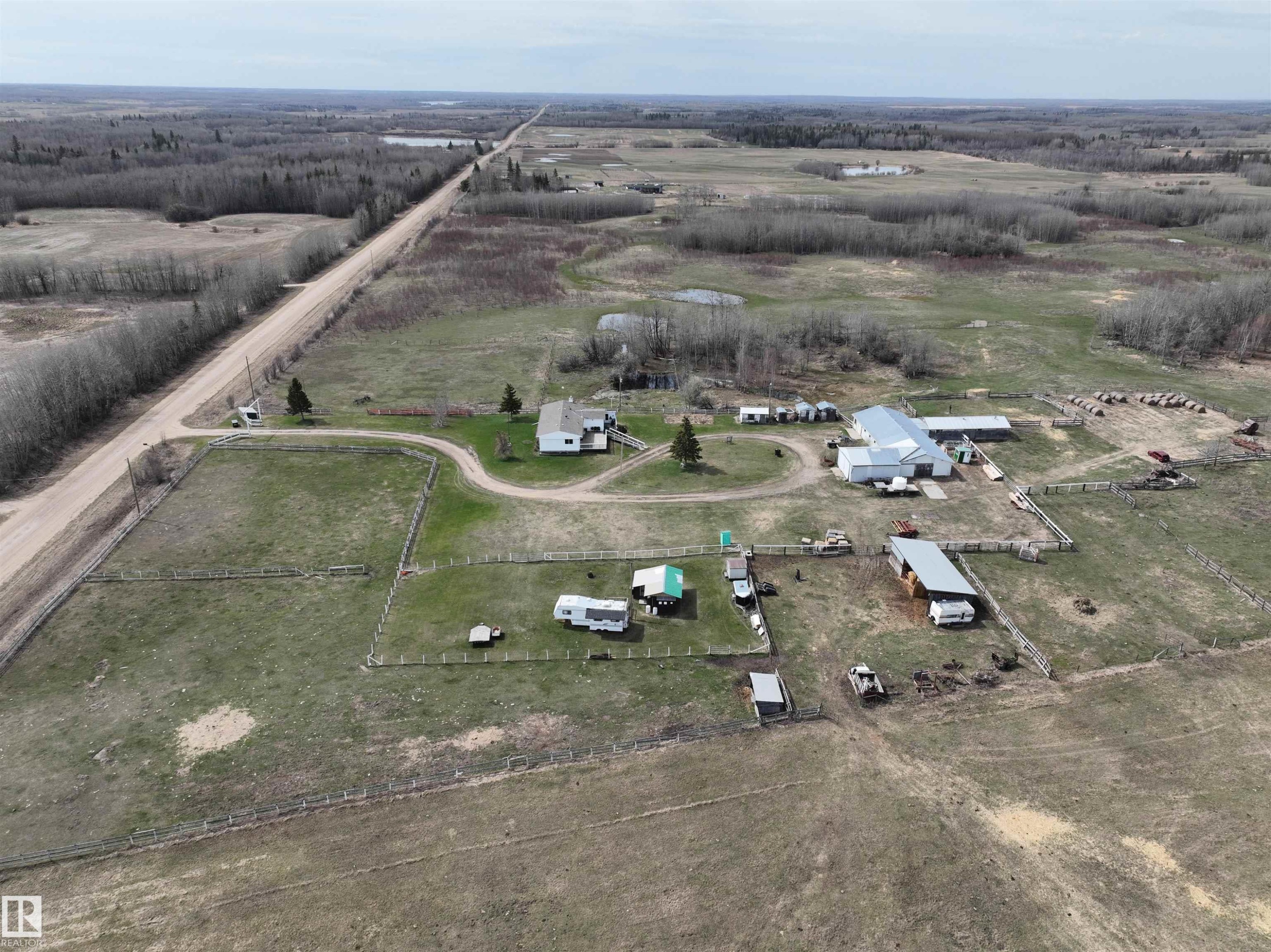 1308 Twp Rd 570, Rural Barrhead County, AB - Outdoor With View