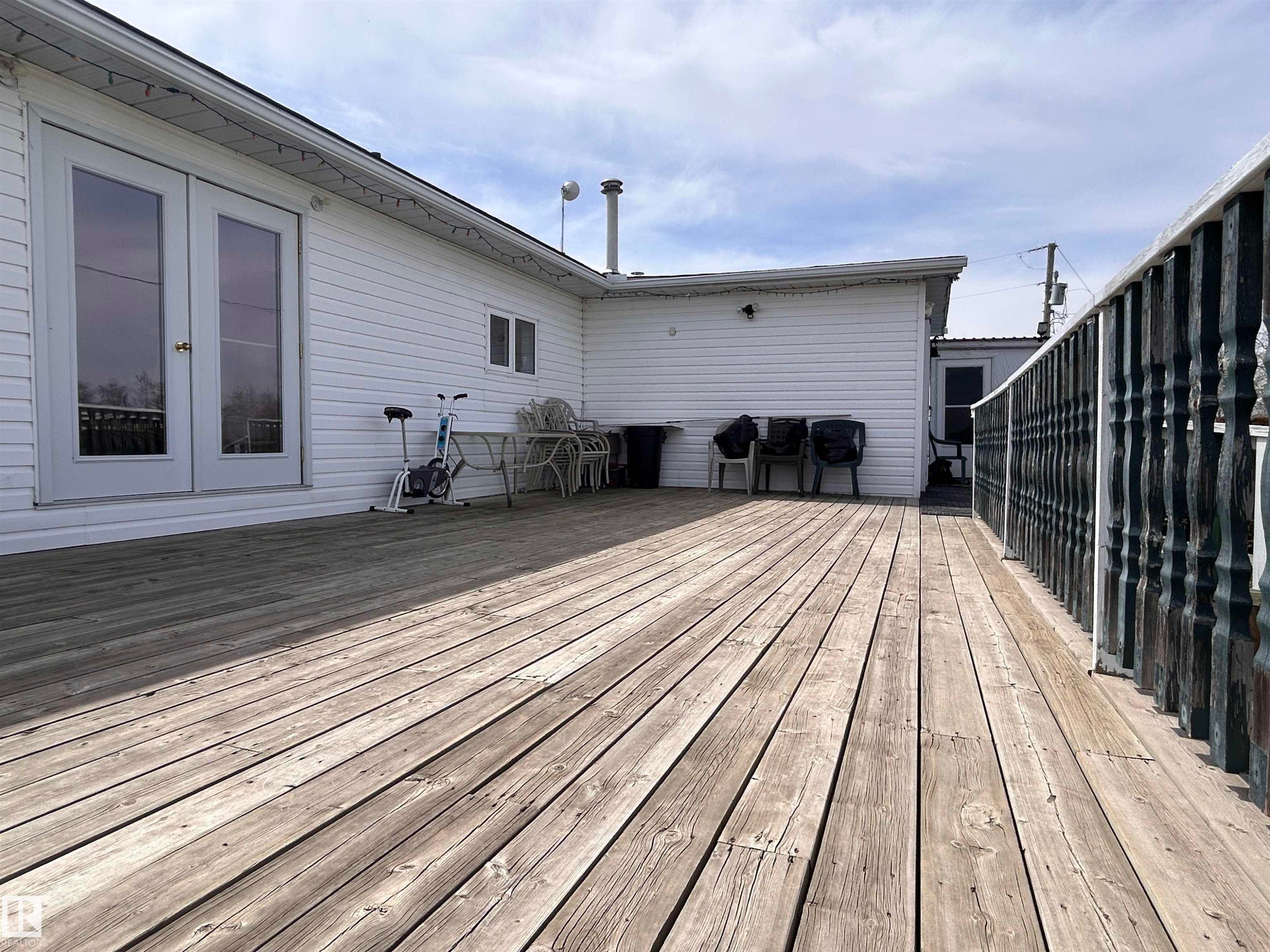 1308 Twp Rd 570, Rural Barrhead County, AB - Outdoor With Deck Patio Veranda With Exterior