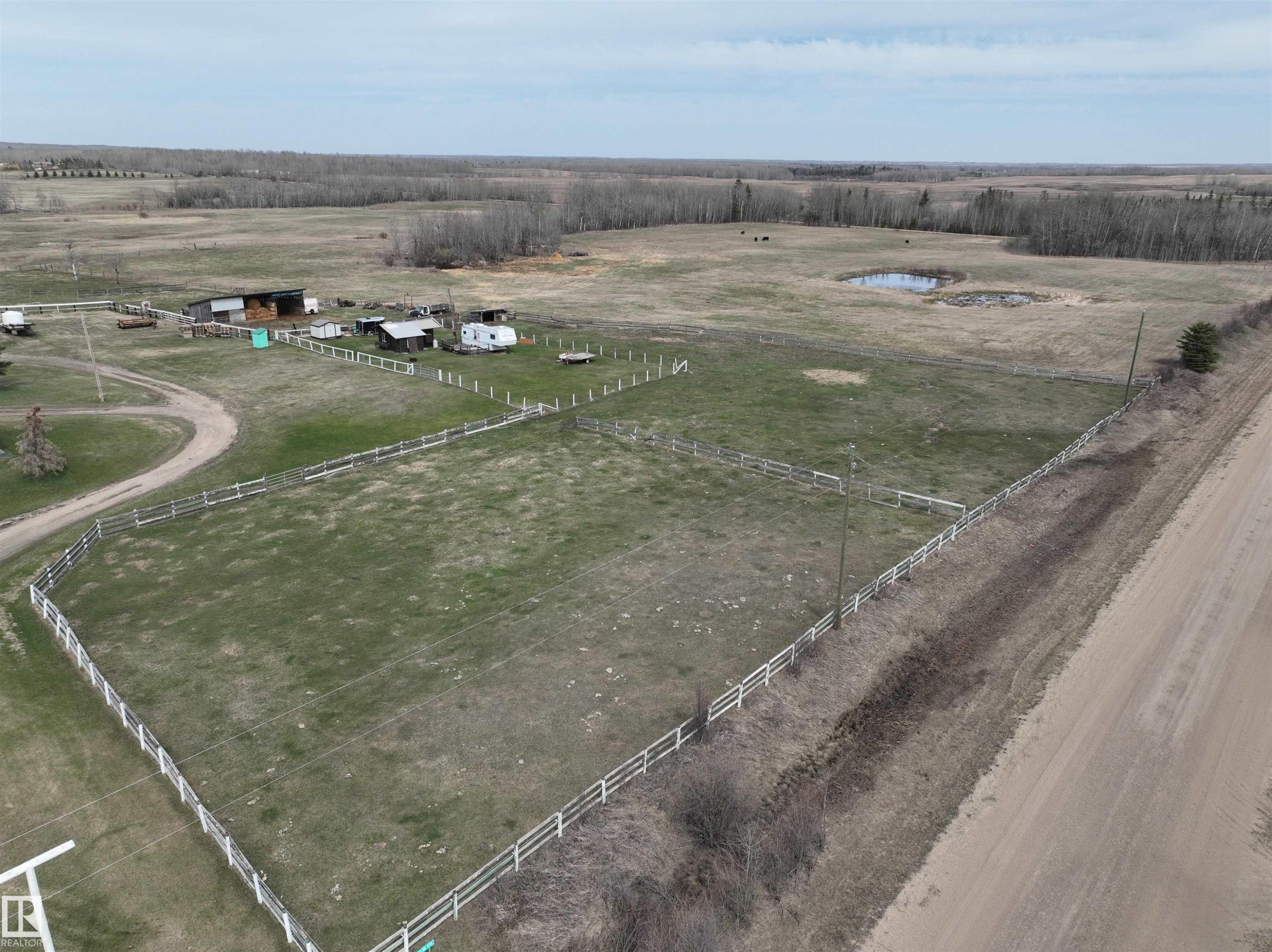 1308 Twp Rd 570, Rural Barrhead County, AB - Outdoor With View