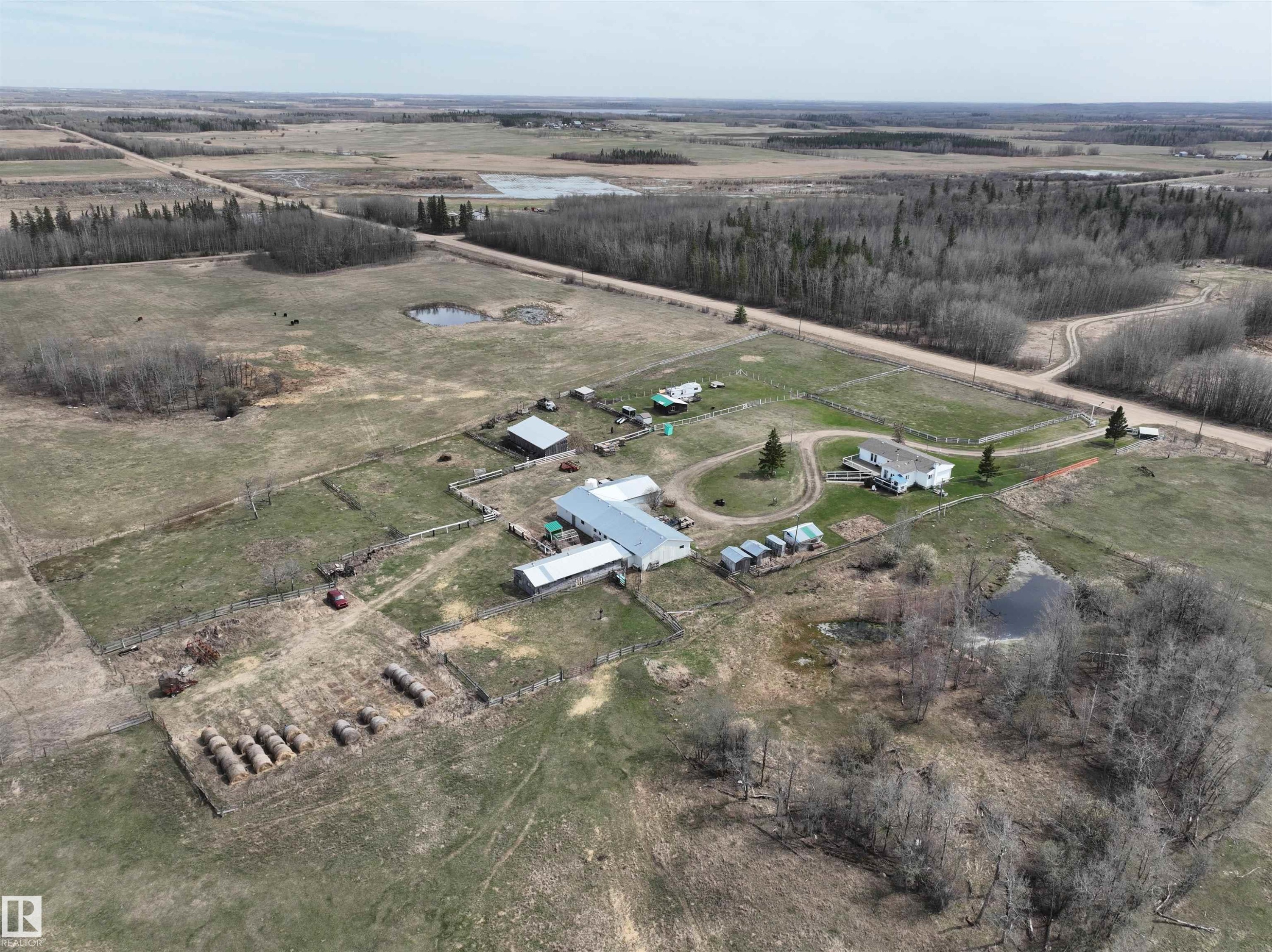 1308 Twp Rd 570, Rural Barrhead County, AB - Outdoor With View
