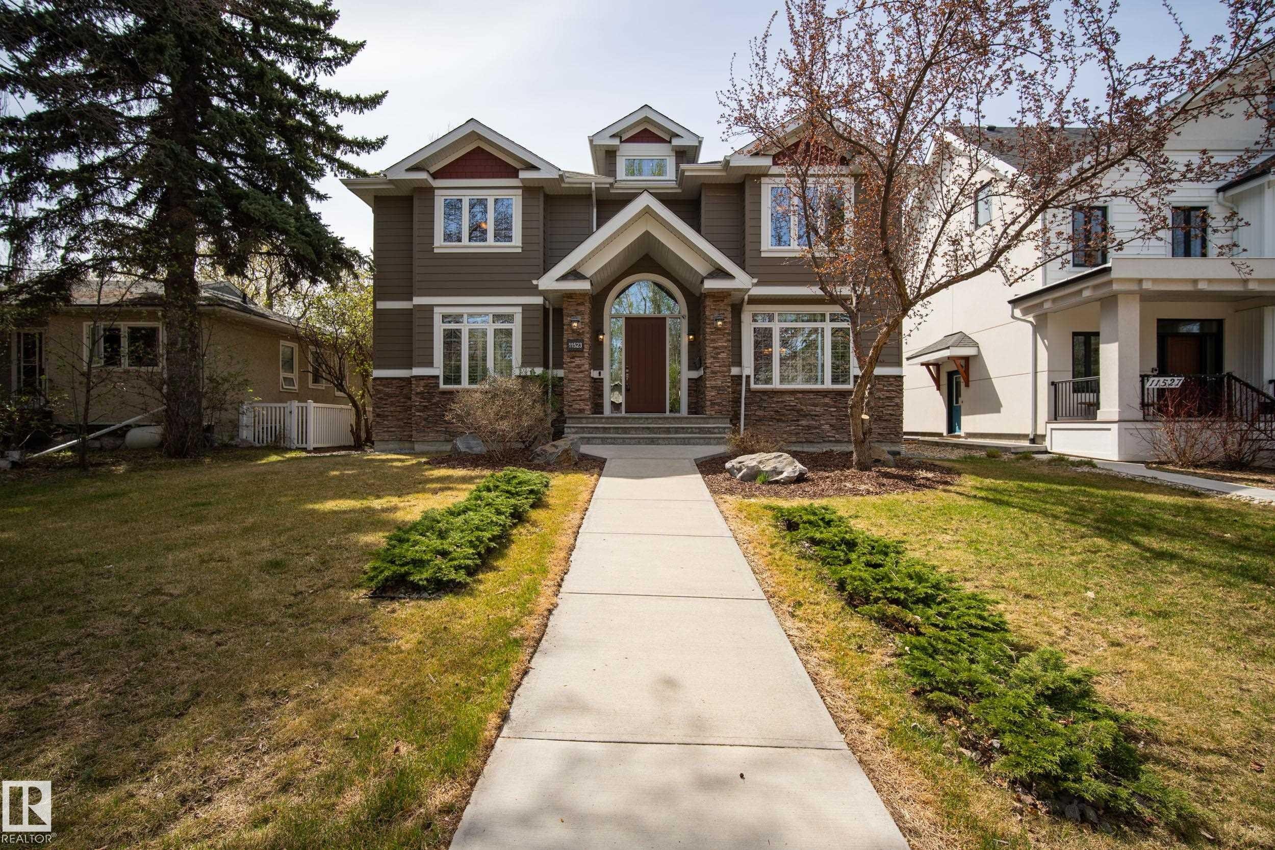 11523 80 Avenue, Edmonton, AB - Outdoor With Facade