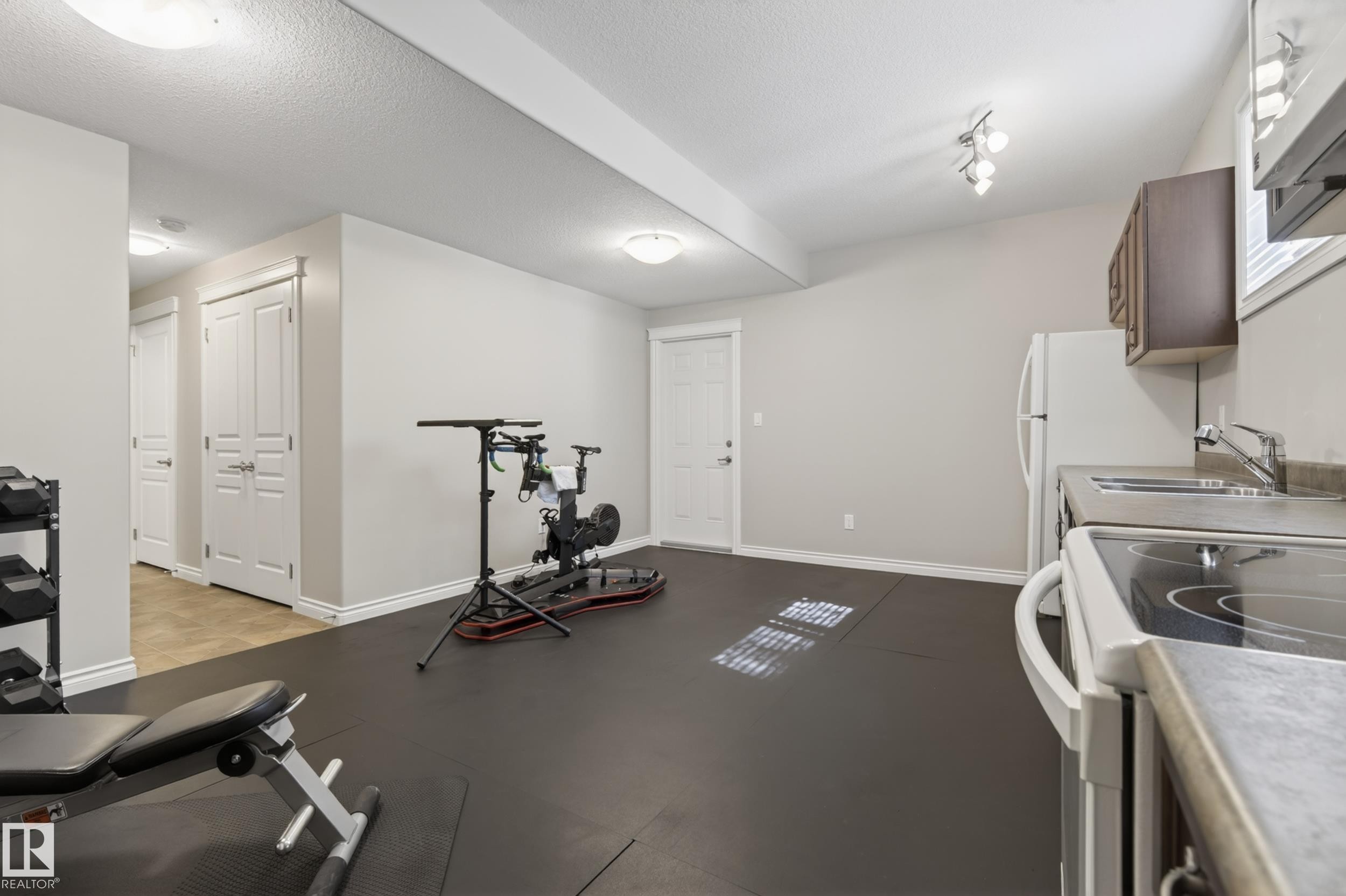 11523 80 Avenue, Edmonton, AB - Indoor Photo Showing Gym Room