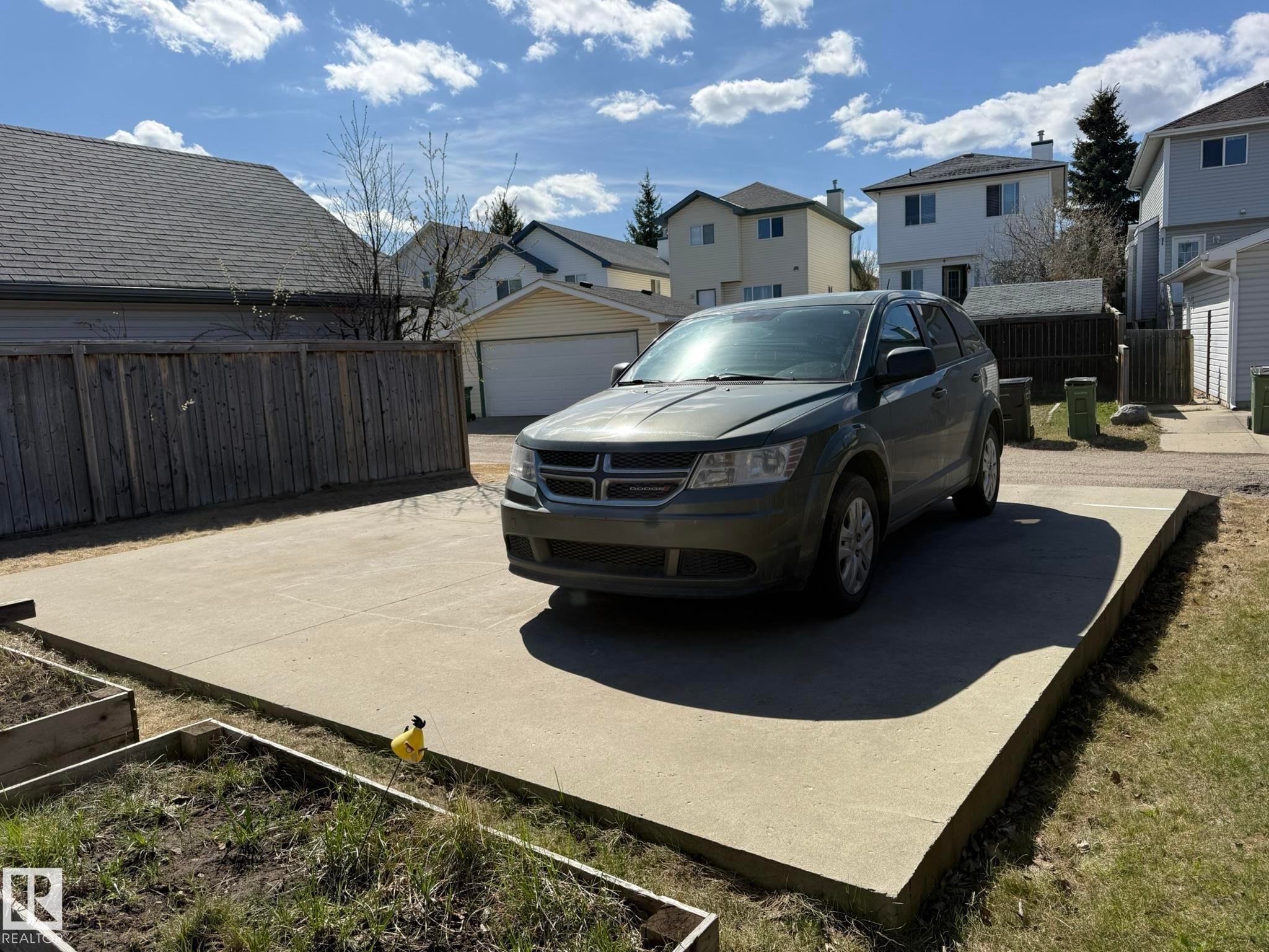 Large concrete parking pad Ready for YOU to Build a GARAGE! - 645 Windross Crescent, Edmonton, AB