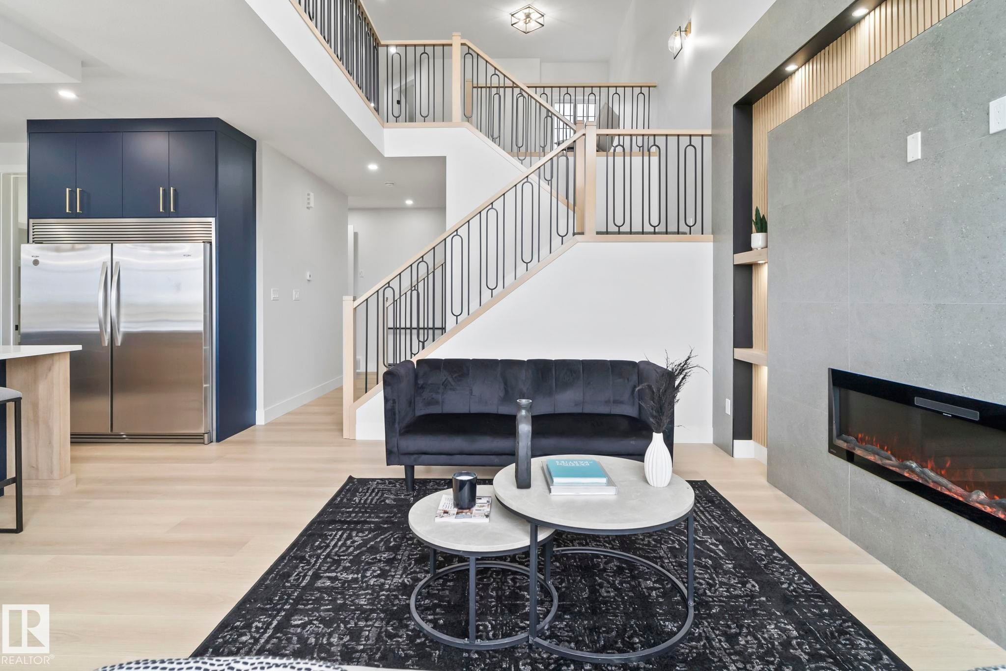 15728 9 Street, Edmonton, AB - Indoor With Fireplace