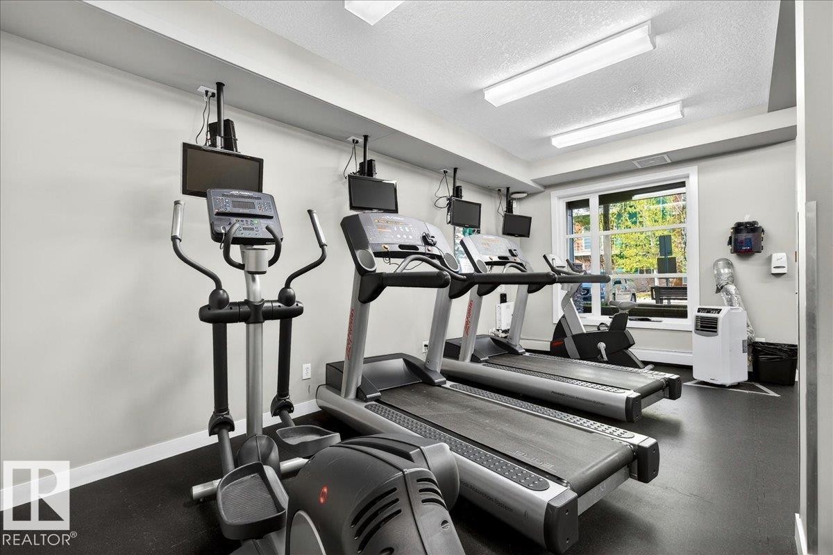 103 2590 Anderson Way, Edmonton, AB - Indoor Photo Showing Gym Room