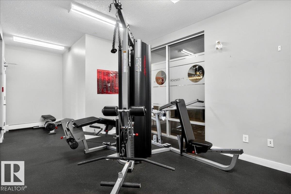 103 2590 Anderson Way, Edmonton, AB - Indoor Photo Showing Gym Room