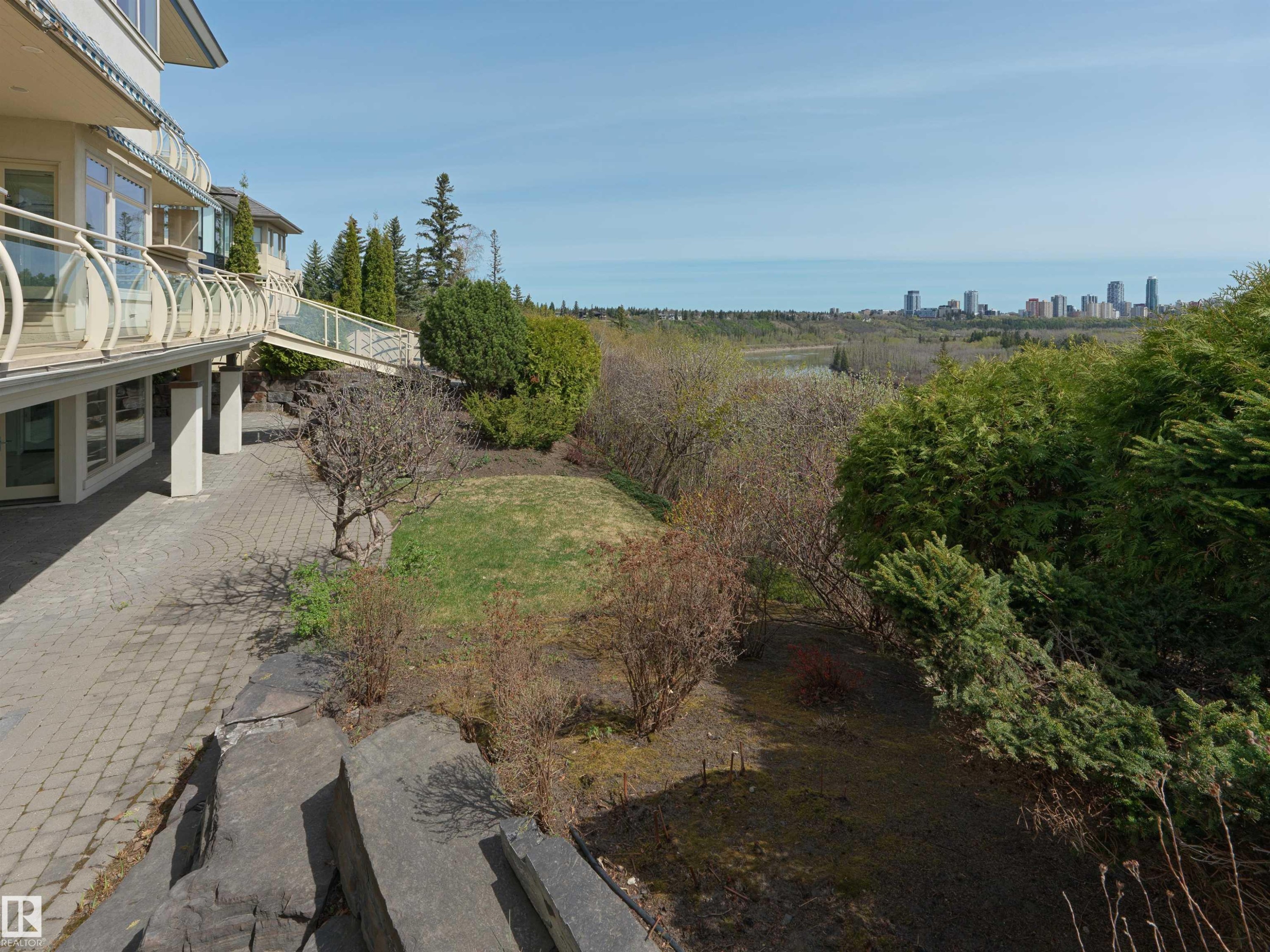 28 Riverside Crescent, Edmonton, AB - Outdoor With View