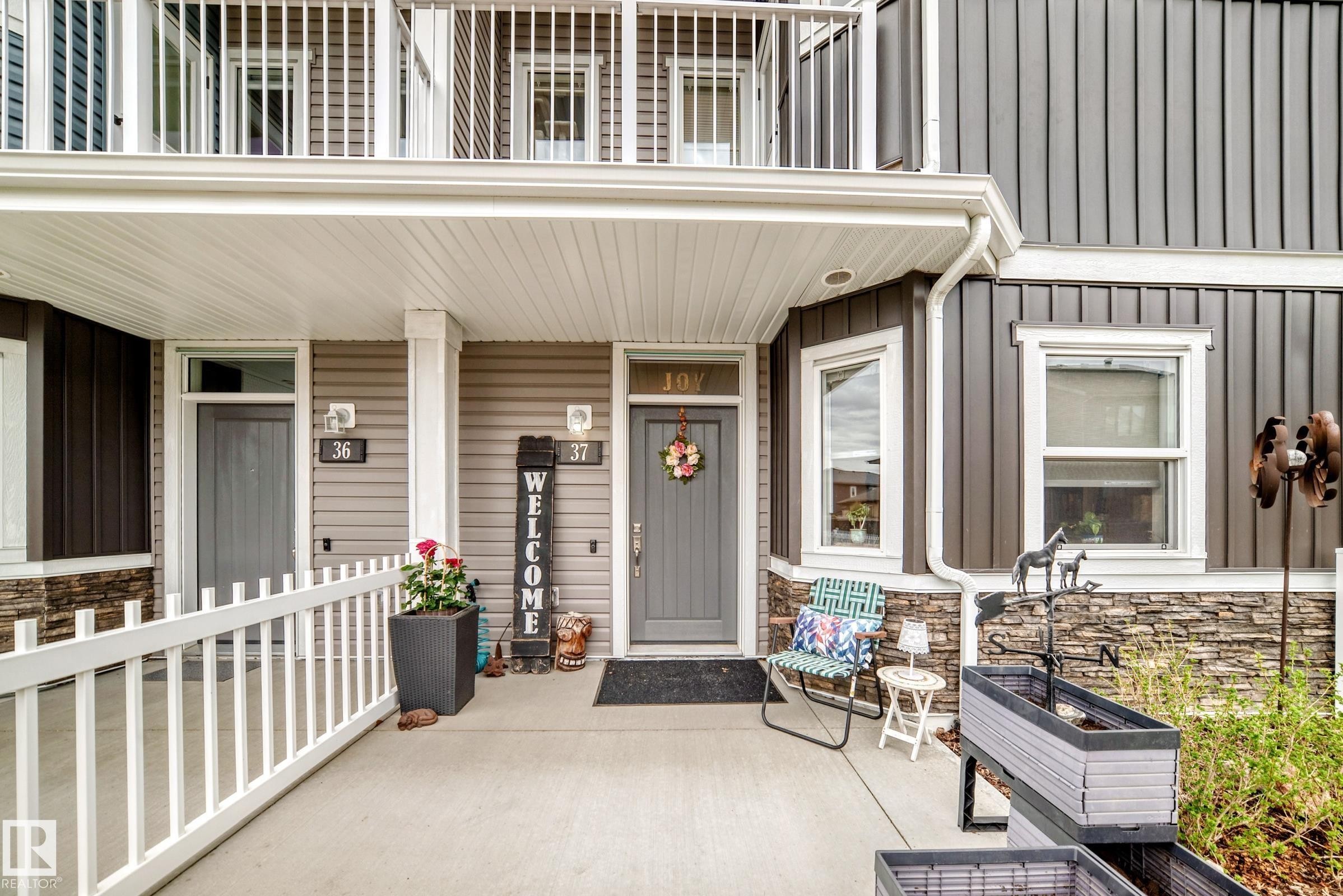 37 150 Everitt Dr, St. Albert, AB - Outdoor With Deck Patio Veranda