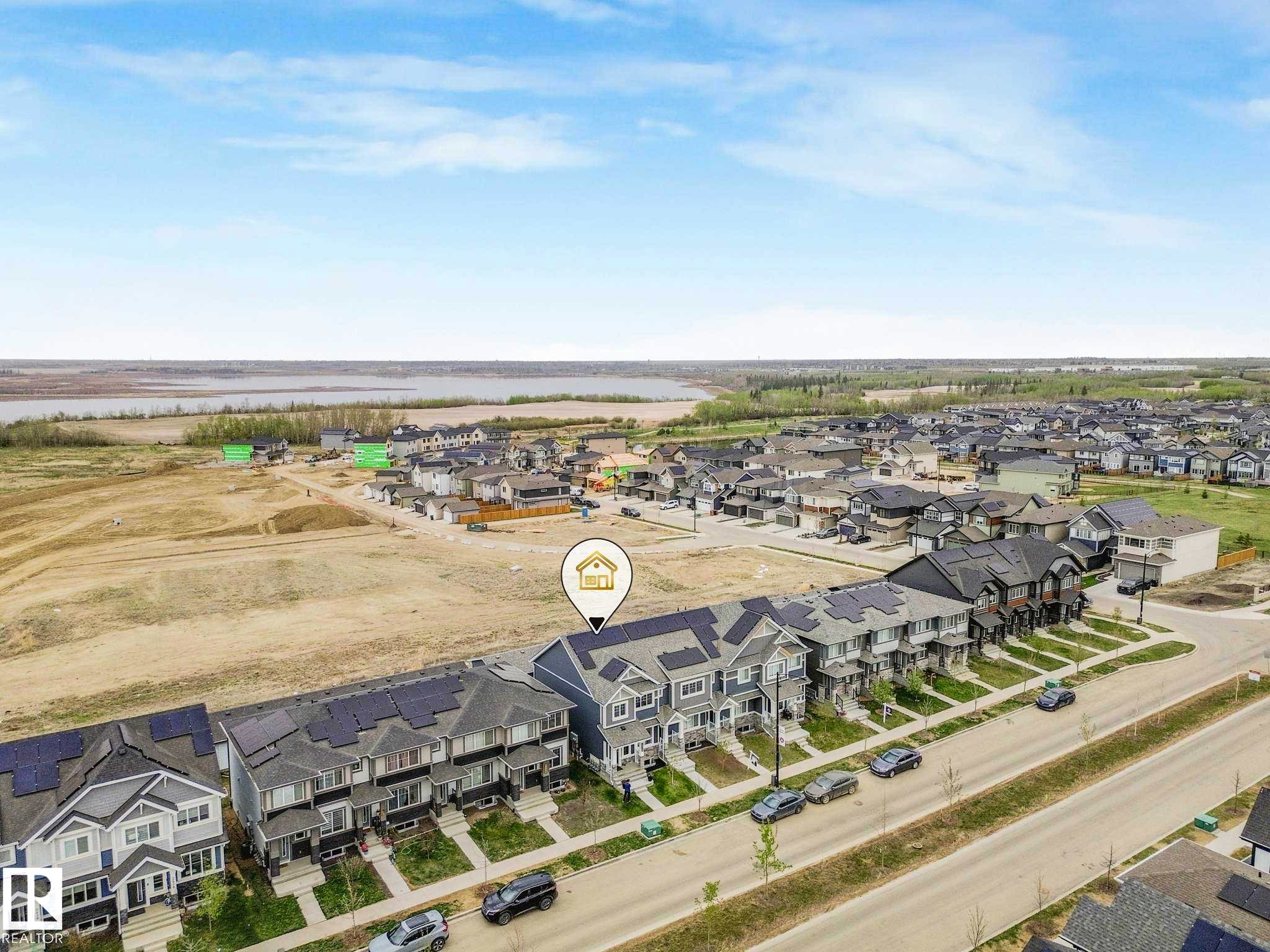 2426 Trumpeter Way, Edmonton, AB - Outdoor With View