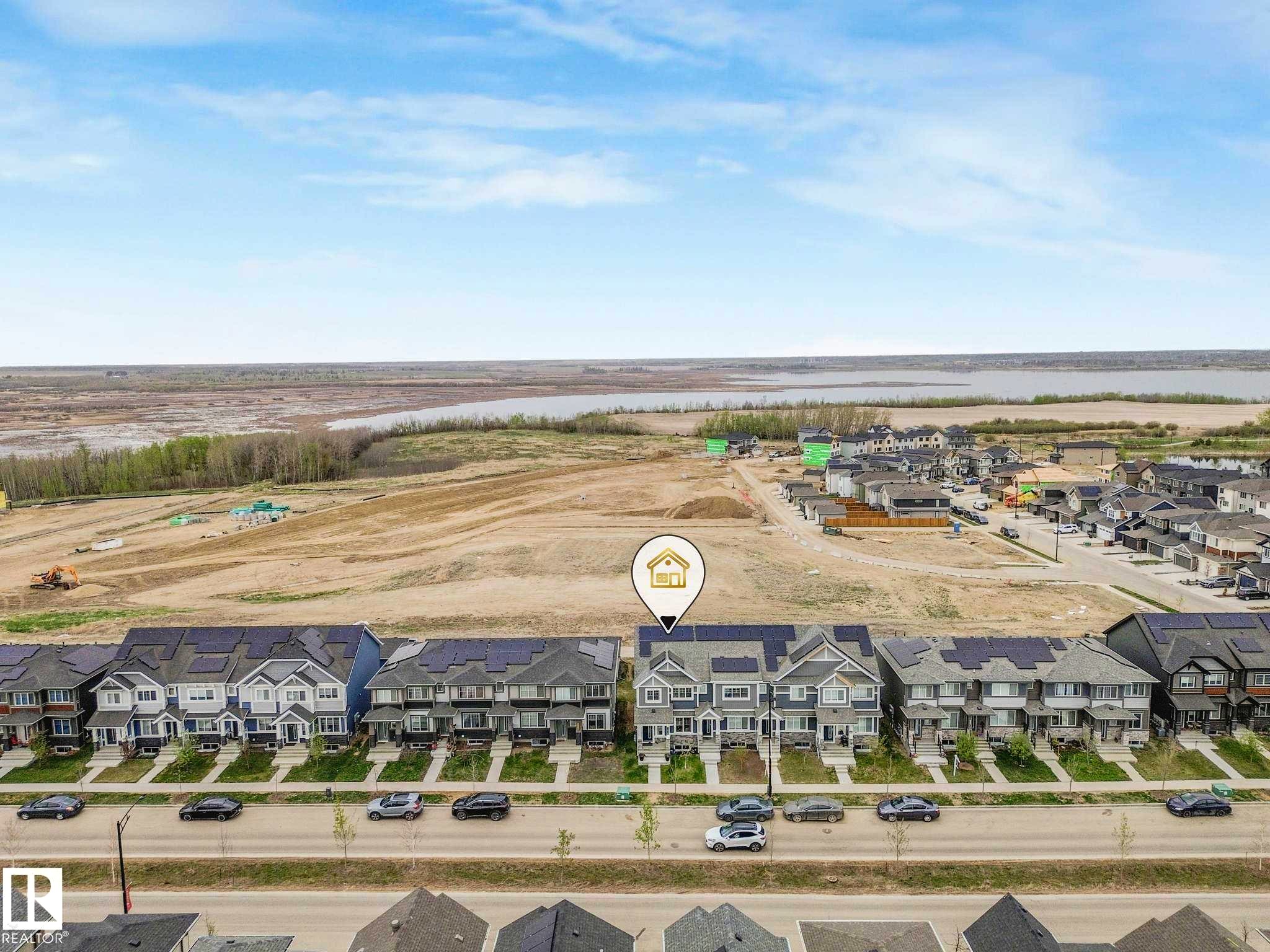 2426 Trumpeter Way, Edmonton, AB - Outdoor With View
