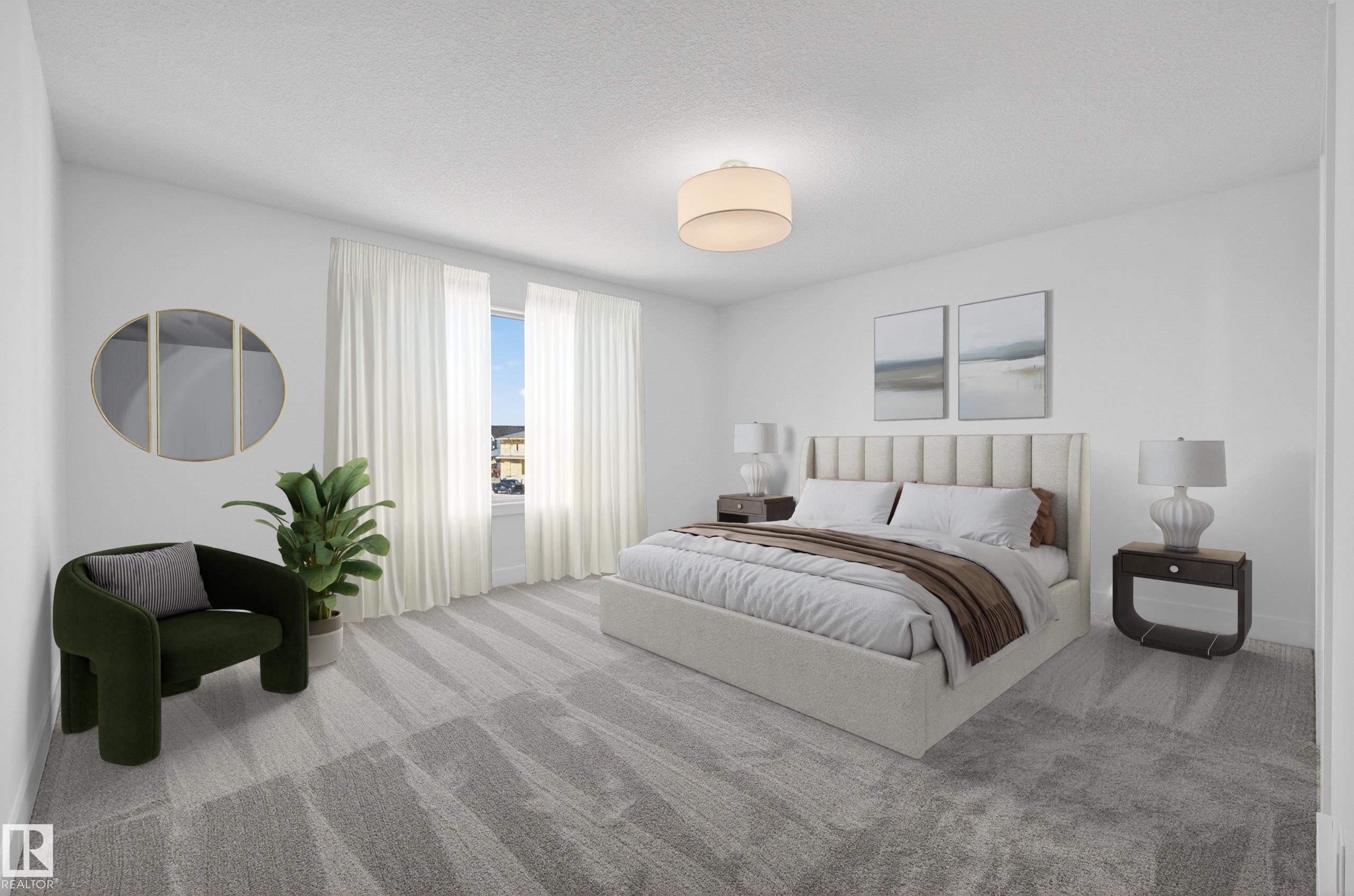 7089 Kiviaq Crescent, Edmonton, AB - Indoor Photo Showing Bedroom