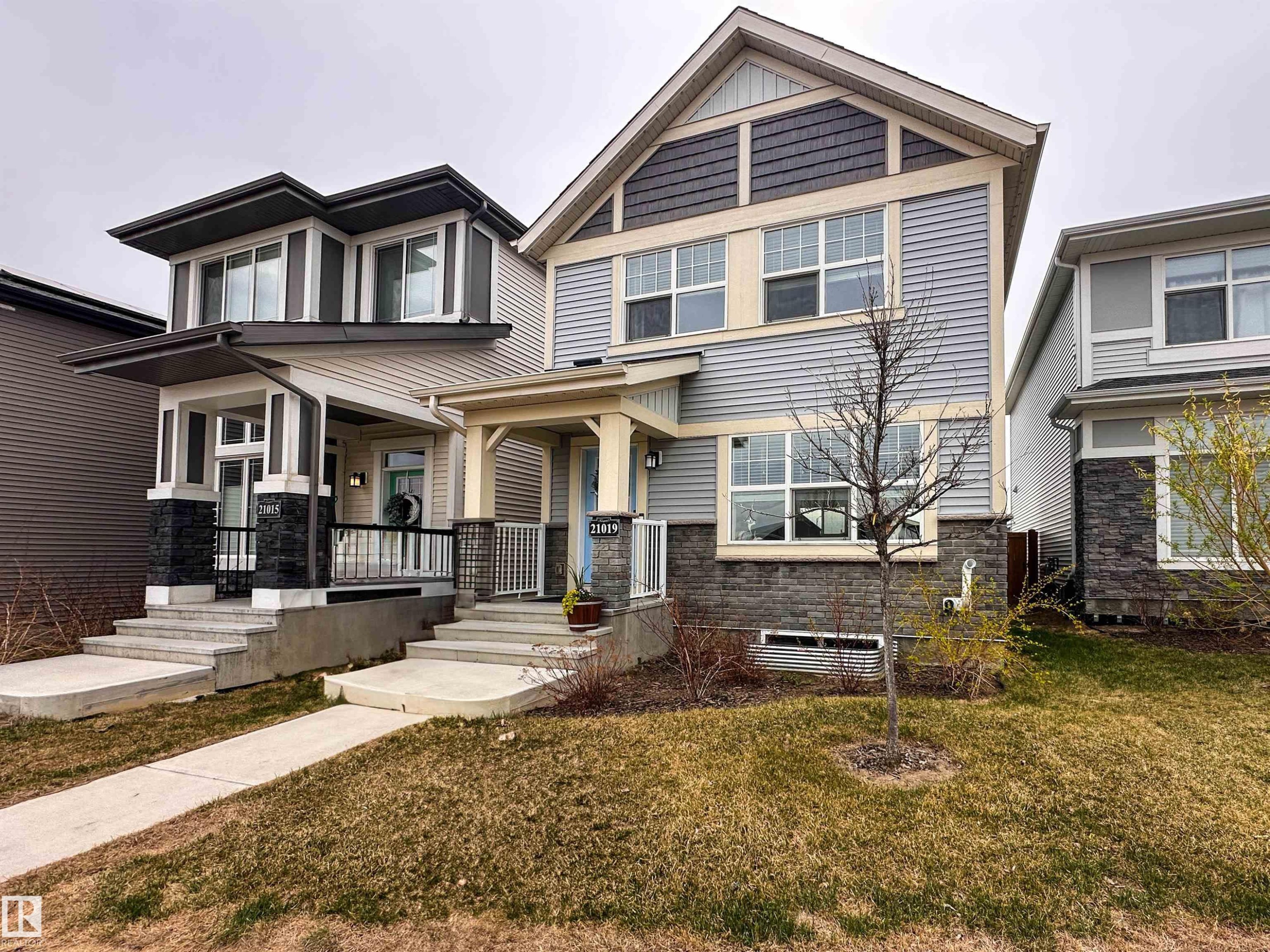 21019 130 Avenue, Edmonton, AB - Outdoor With Deck Patio Veranda With Facade