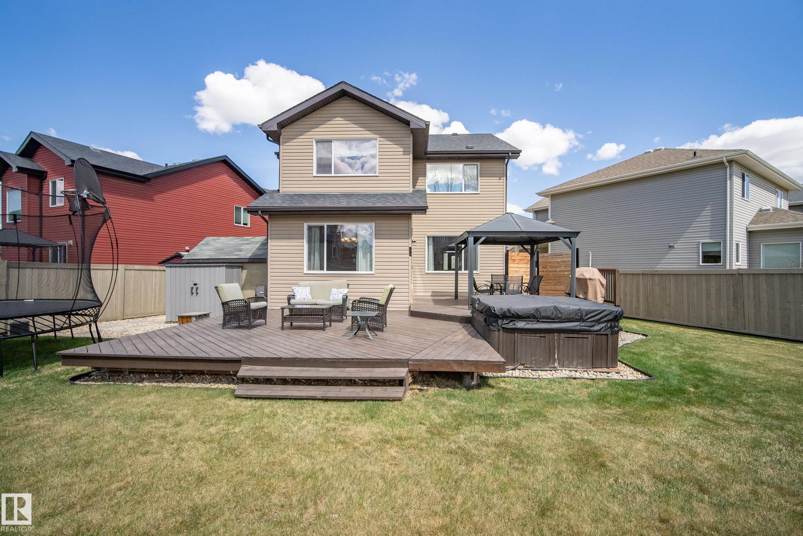 3510 Abbott Close, Edmonton, AB - Outdoor With Deck Patio Veranda