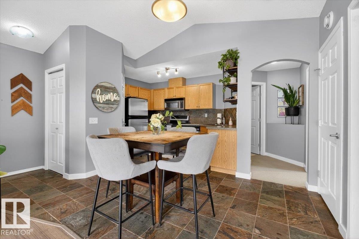 50 150 Edwards Drive, Edmonton, AB - Indoor Photo Showing Dining Room