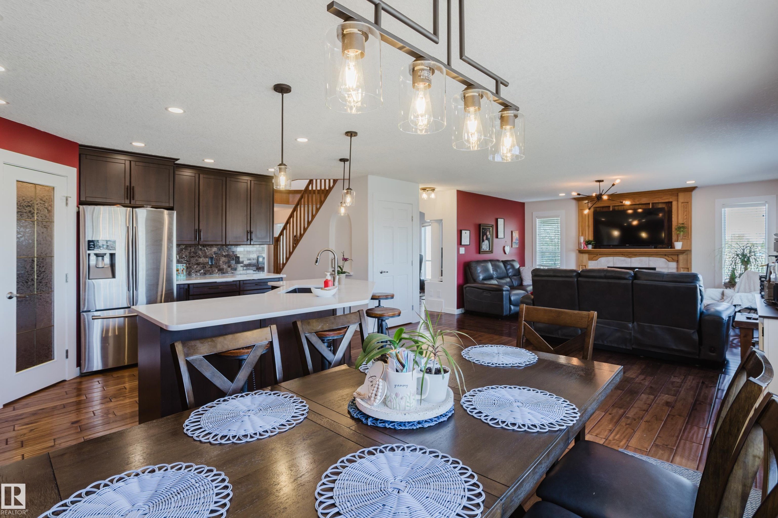 16620 81 Street, Edmonton, AB - Indoor Photo Showing Dining Room