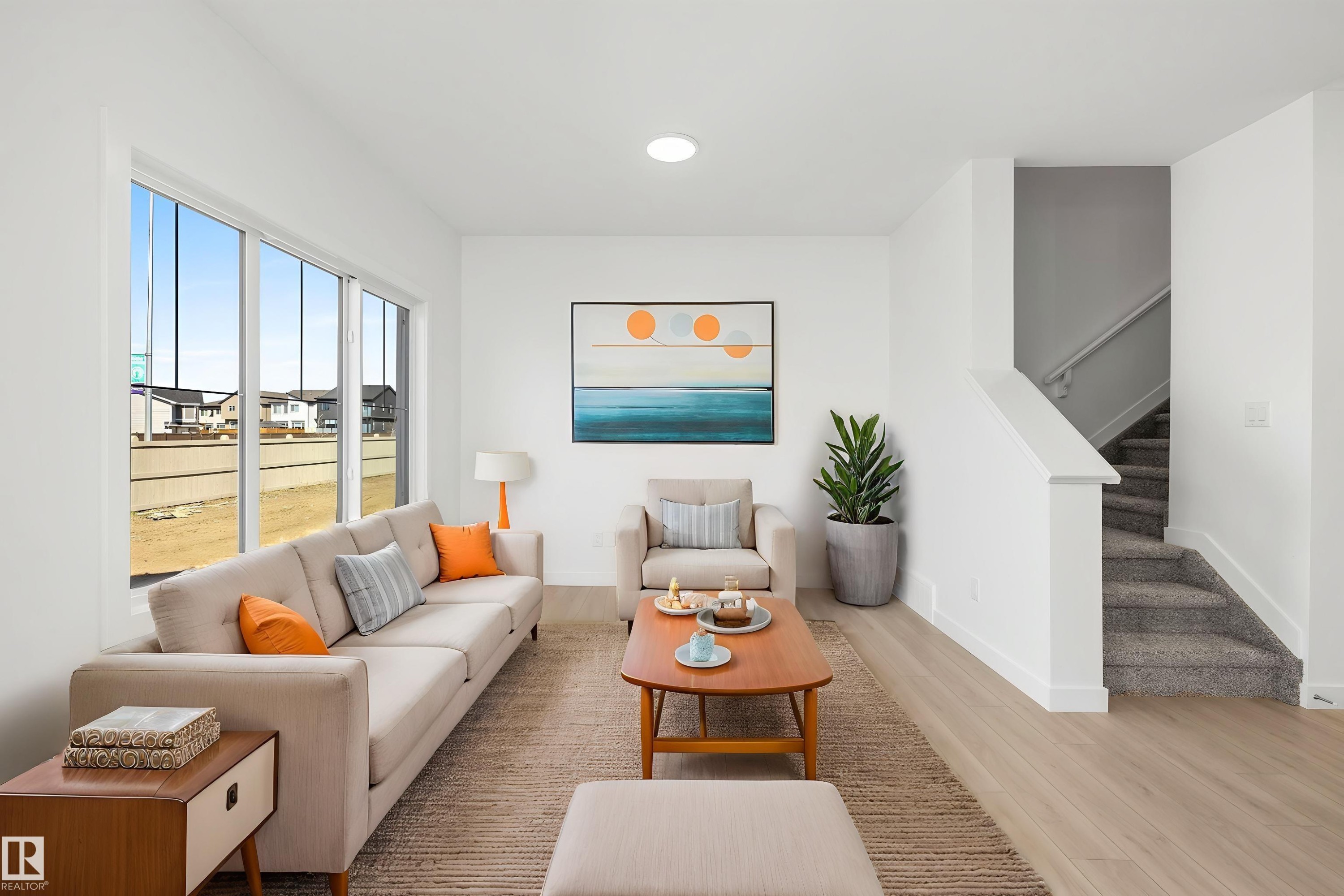 1044 Cristall Crescent, Edmonton, AB - Indoor Photo Showing Living Room