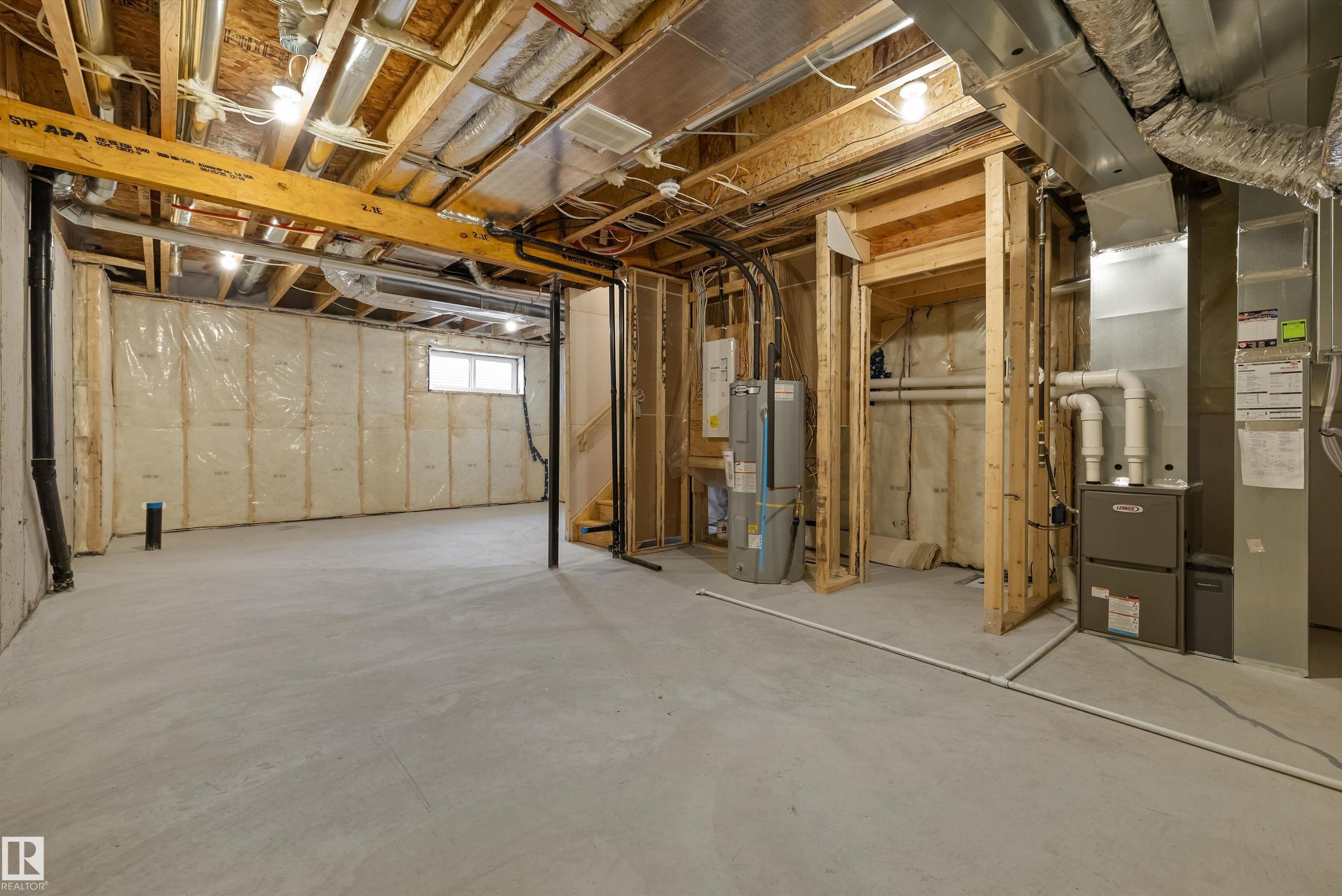 1044 Cristall Crescent, Edmonton, AB - Indoor Photo Showing Basement