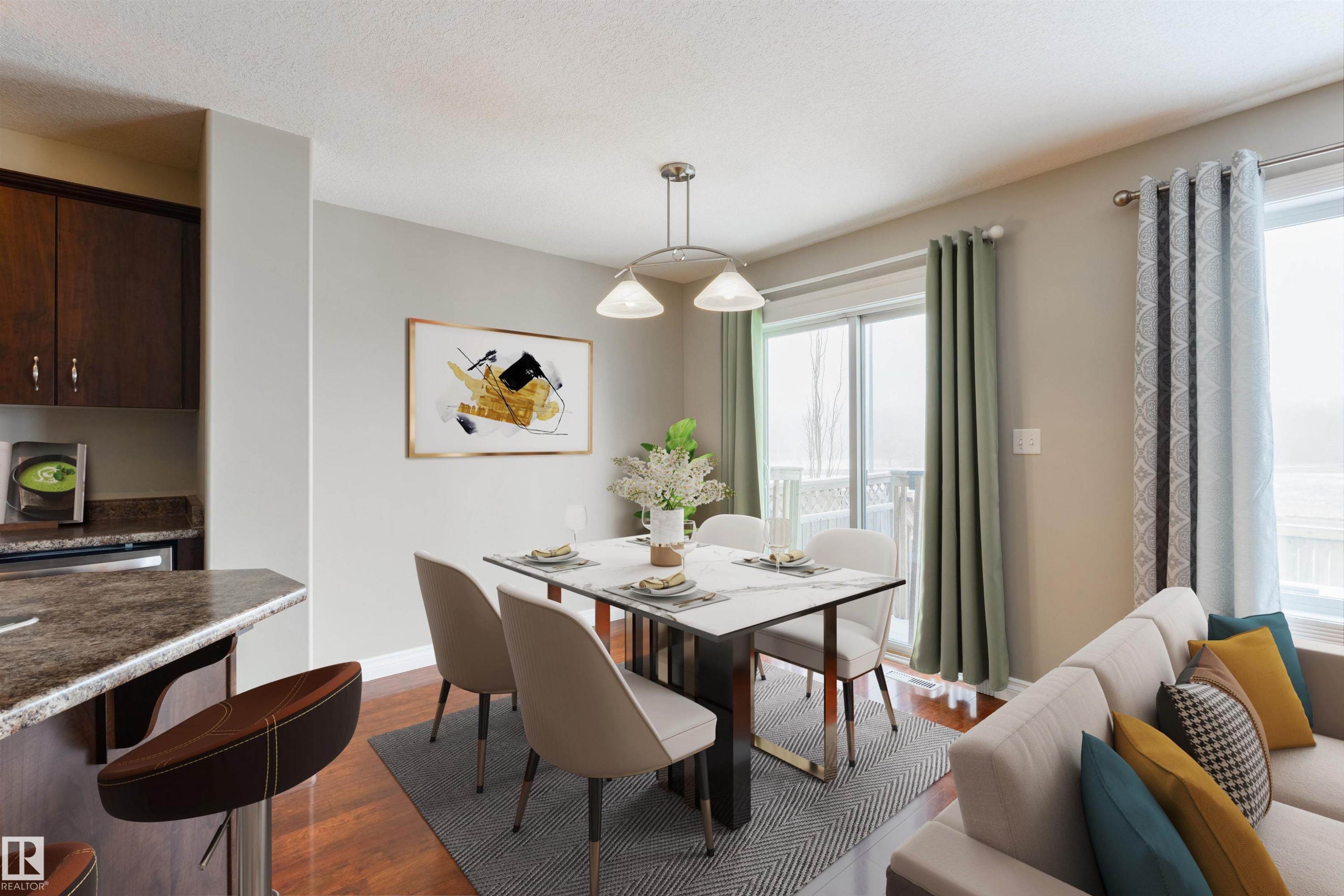 68 Meridian Loop, Stony Plain, AB - Indoor Photo Showing Dining Room