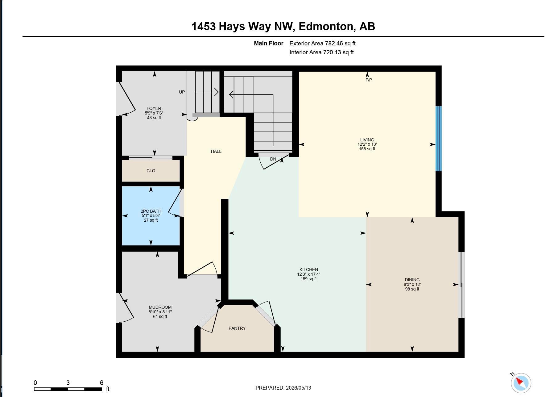Floor plan - 1453 Hays Way Nw, Edmonton, AB - Other