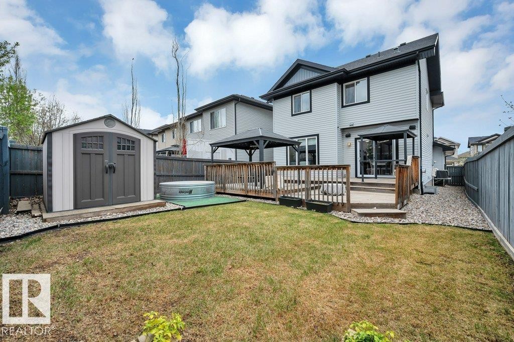 7740 Getty Wynd, Edmonton, AB - Outdoor With Deck Patio Veranda With Exterior