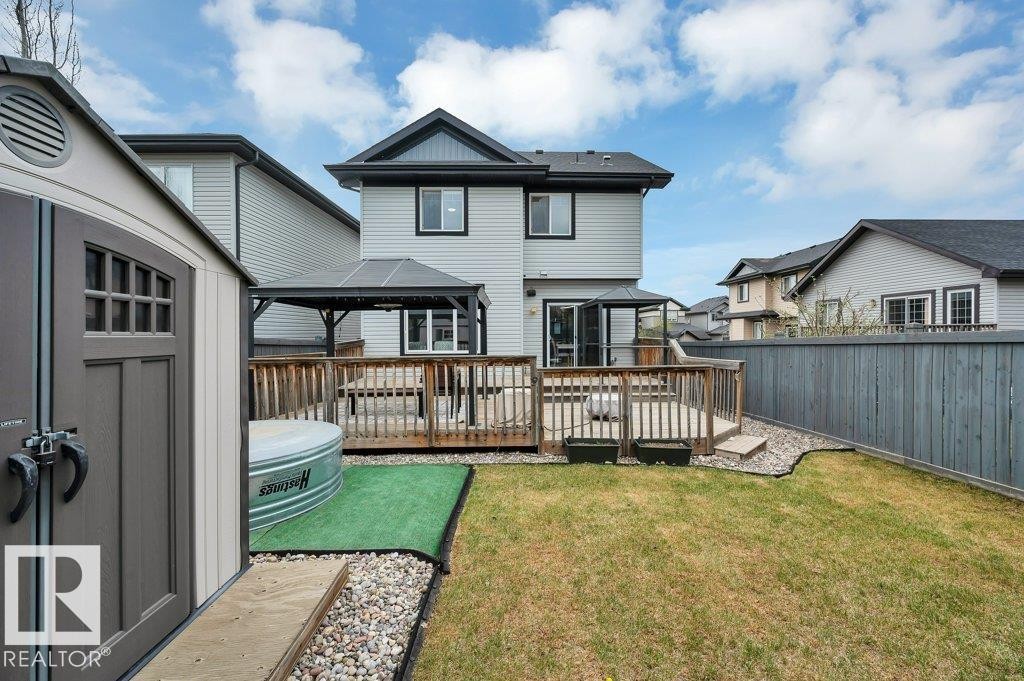 7740 Getty Wynd, Edmonton, AB - Outdoor With Deck Patio Veranda With Exterior