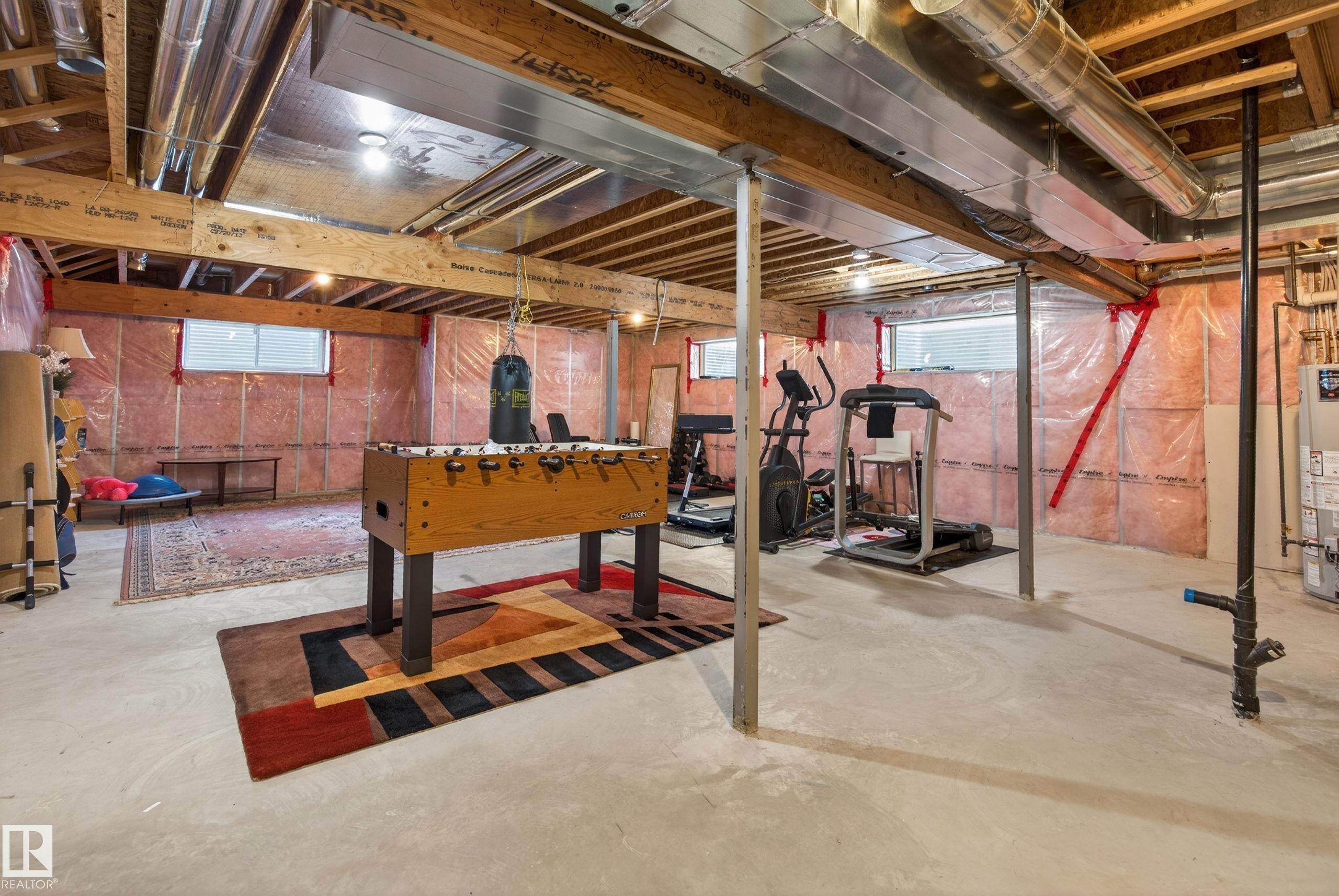 3908 Agar Crest, Edmonton, AB - Indoor Photo Showing Basement