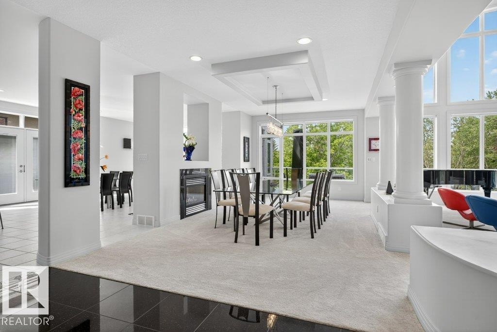 1128 119 Street Nw, Edmonton, AB - Indoor Photo Showing Dining Room