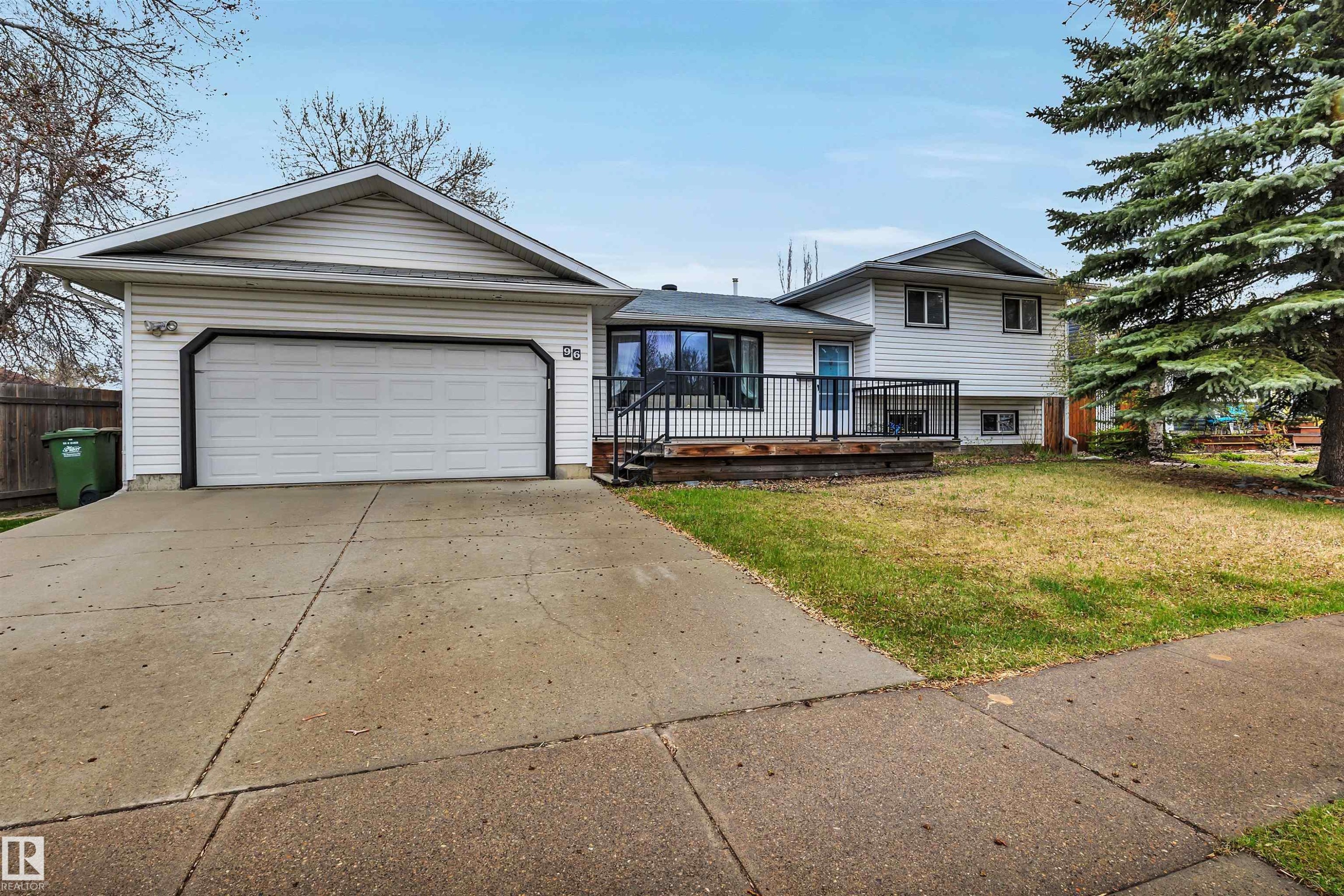 96 Arlington Drive, St. Albert, AB - Outdoor With Deck Patio Veranda