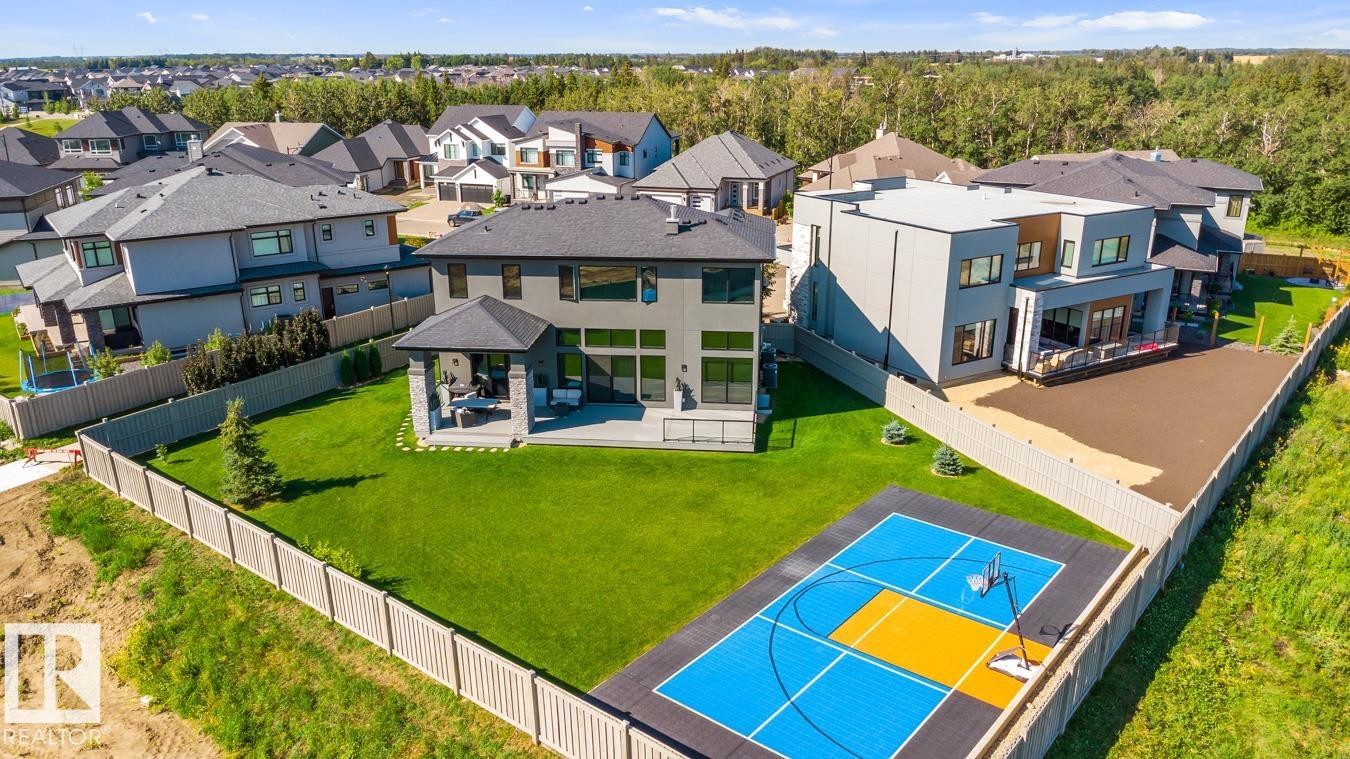 Aerial Photo of the Home, Lot, and Surrounding Area - 5536 Chegwin Point(E), Edmonton, AB - Outdoor