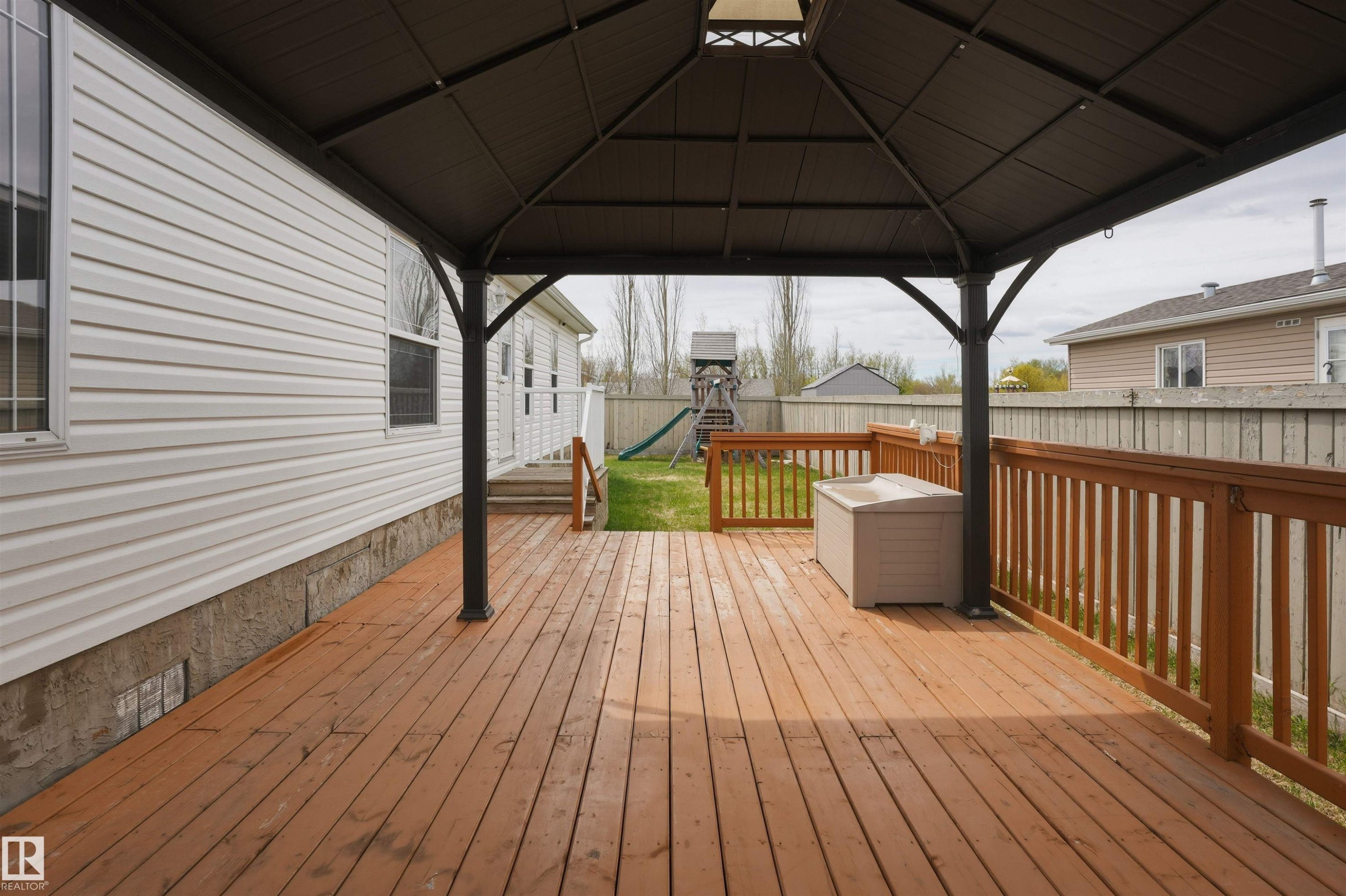 36 Jutland Crescent, Stony Plain, AB - Outdoor With Deck Patio Veranda With Exterior