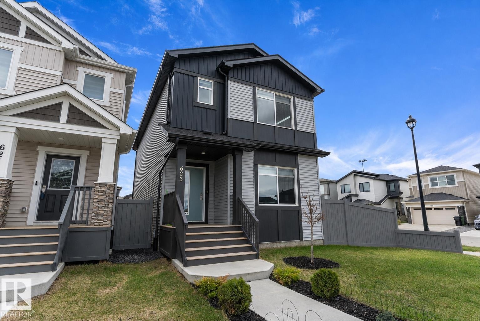 623 Black Stone Boulevard, Leduc, AB - Outdoor With Facade