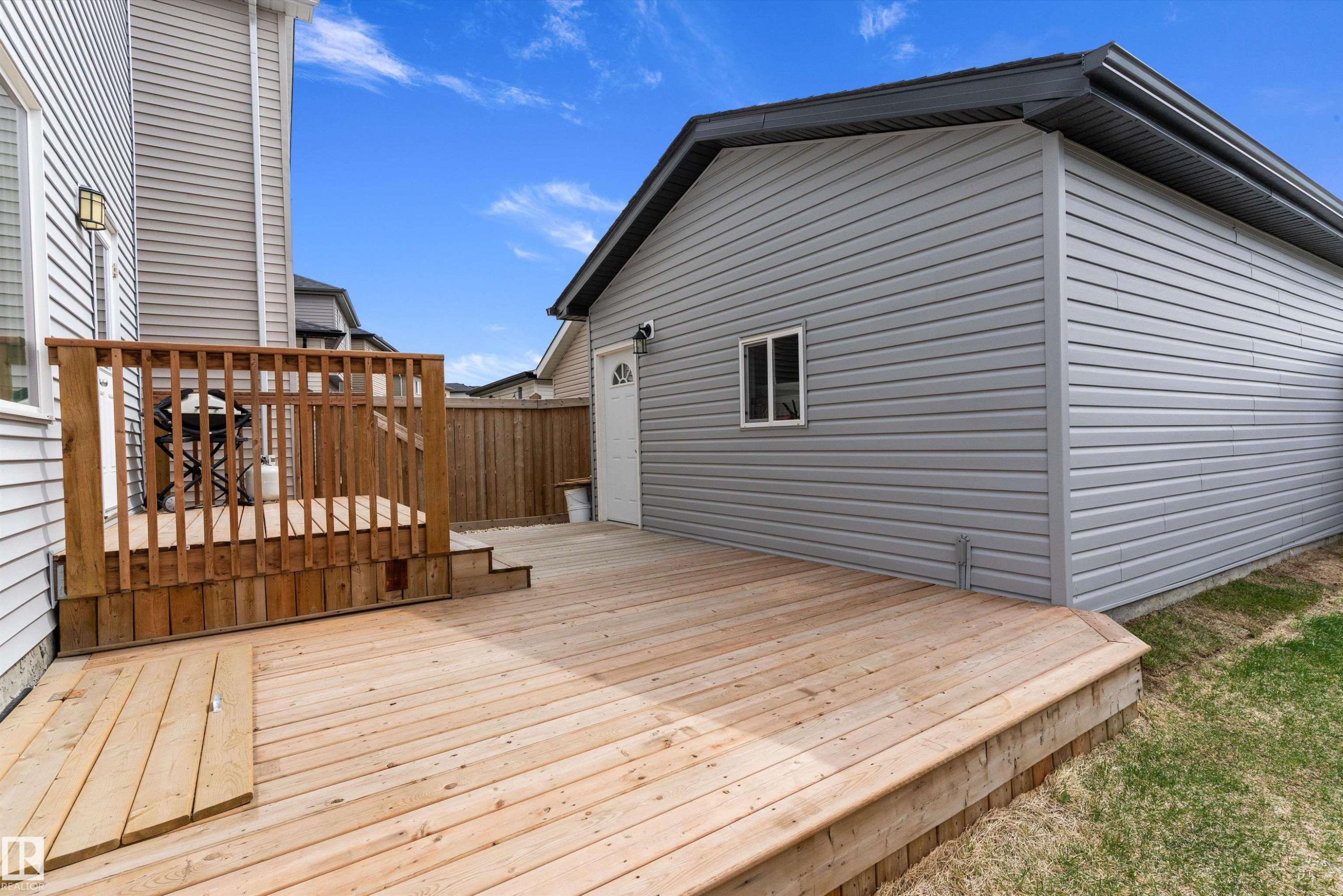623 Black Stone Boulevard, Leduc, AB - Outdoor With Deck Patio Veranda With Exterior