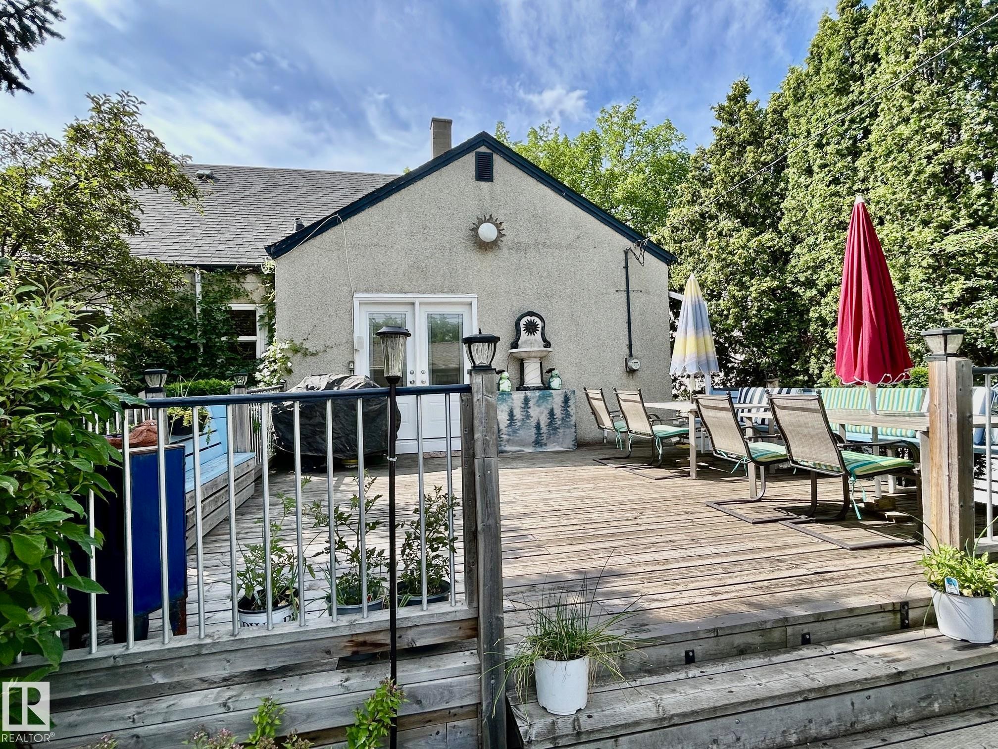 13908 117 Avenue, Edmonton, AB - Outdoor With Deck Patio Veranda