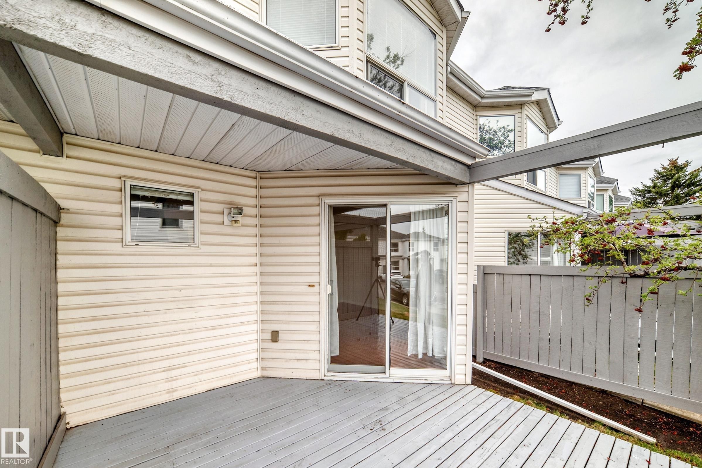 #28 603 Youville Dr E Nw, Edmonton, AB - Outdoor With Deck Patio Veranda With Exterior