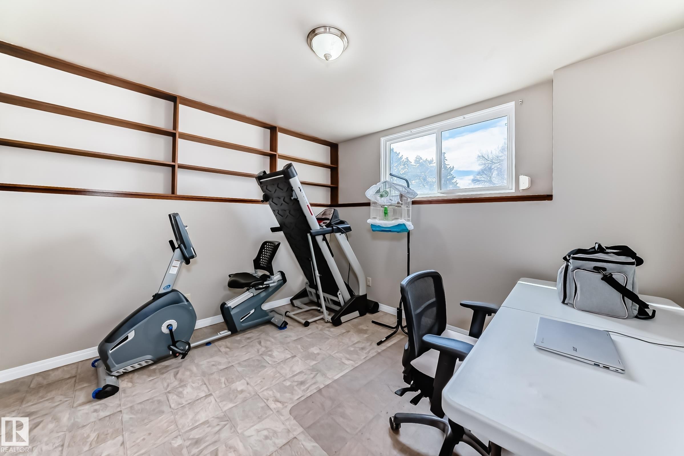 13419 70 Street, Edmonton, AB - Indoor Photo Showing Gym Room