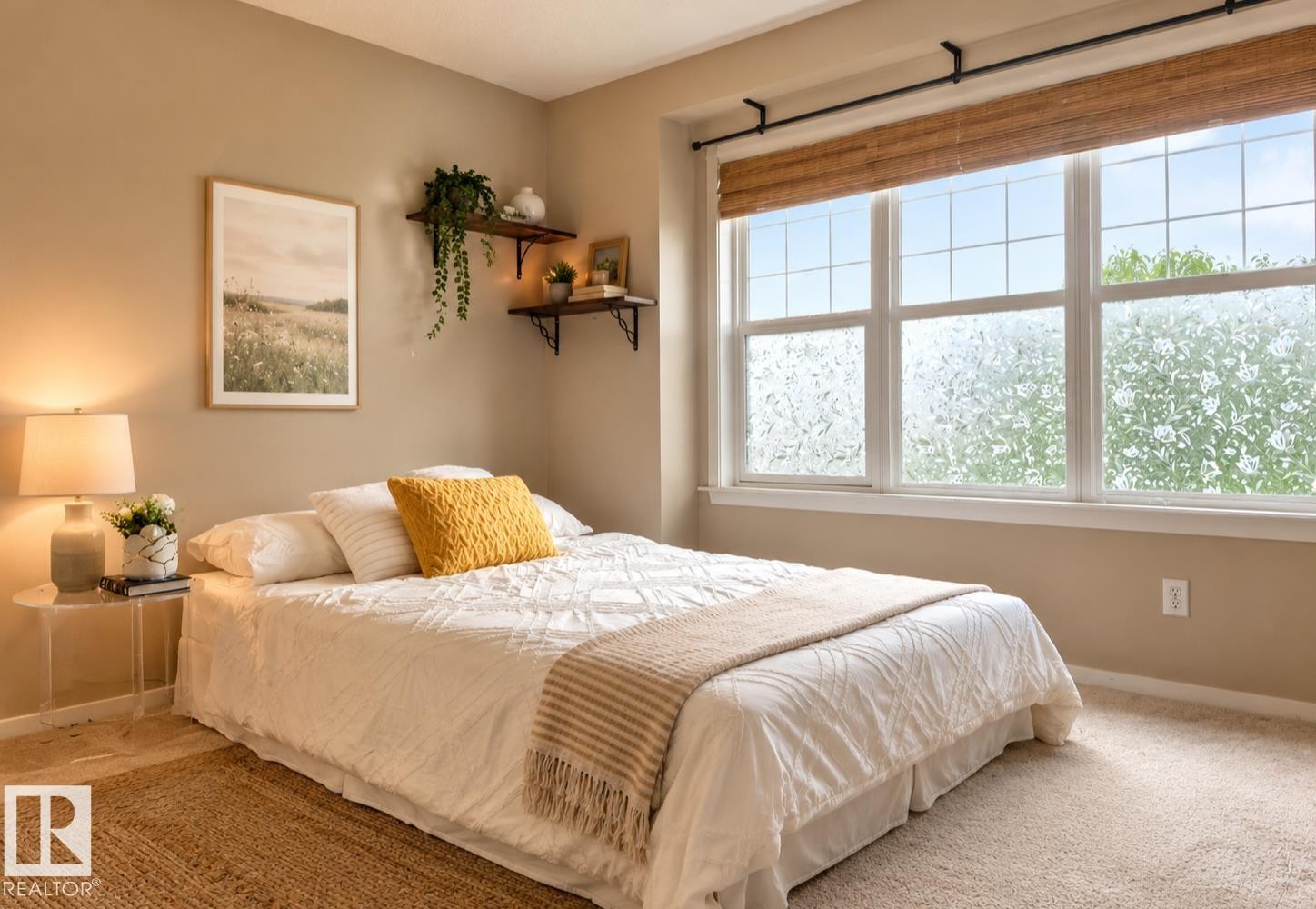 Wall-to-wall carpeting and neutral wall tones - 225 51A Street Sw, Edmonton, AB