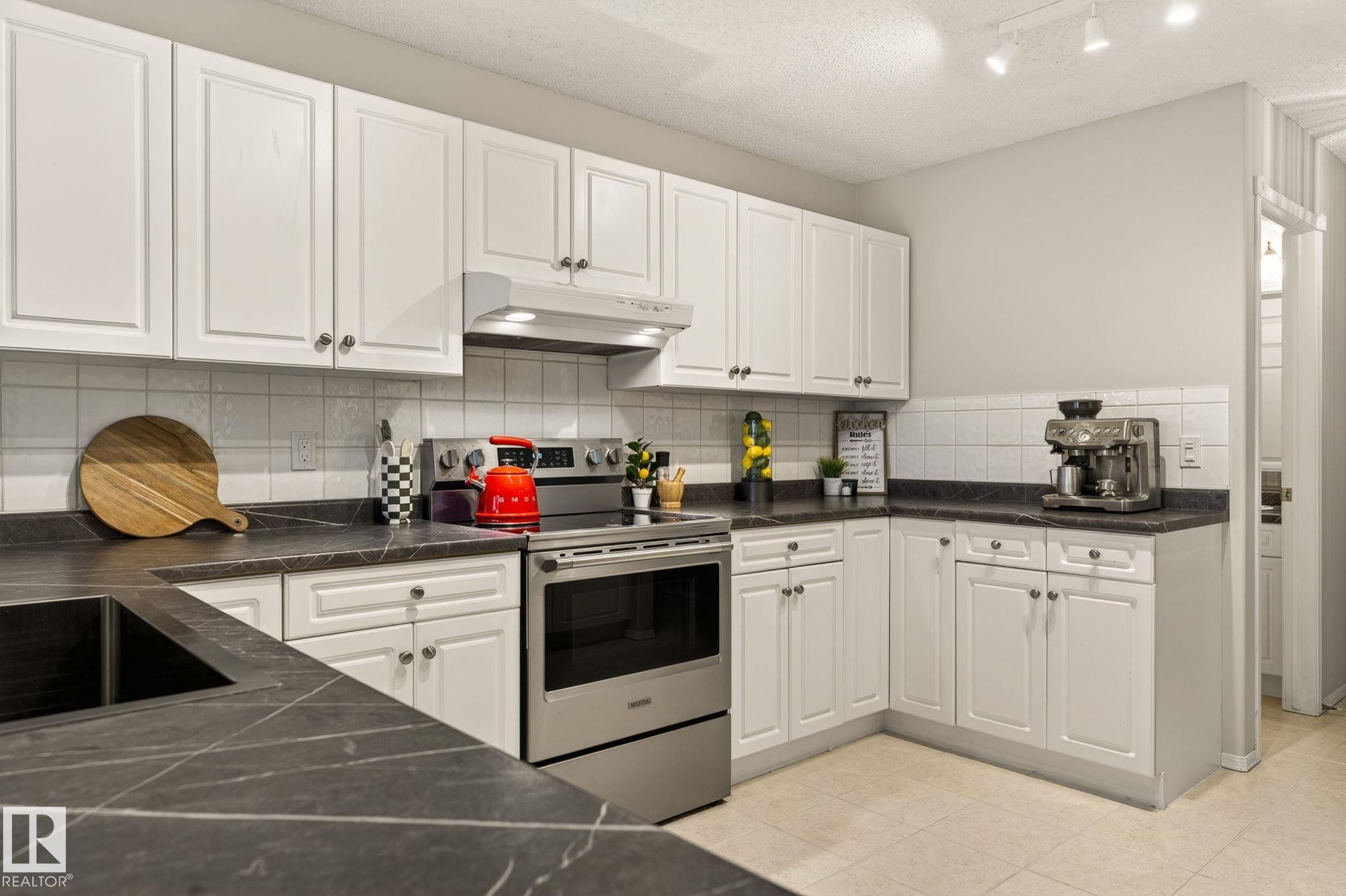 316 Wild Rose Way, Edmonton, AB - Indoor Photo Showing Kitchen