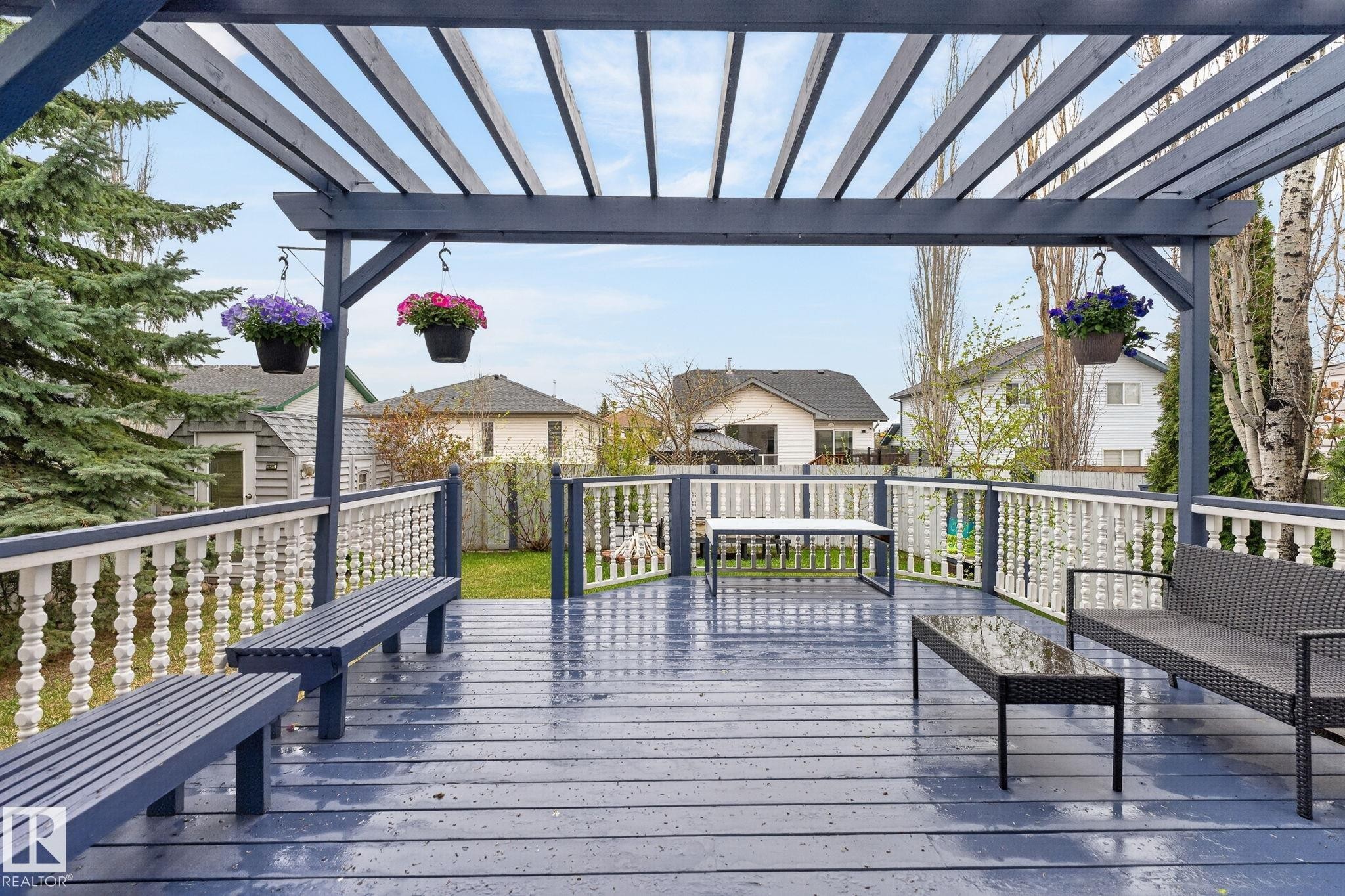316 Wild Rose Way, Edmonton, AB - Outdoor With Deck Patio Veranda With Exterior