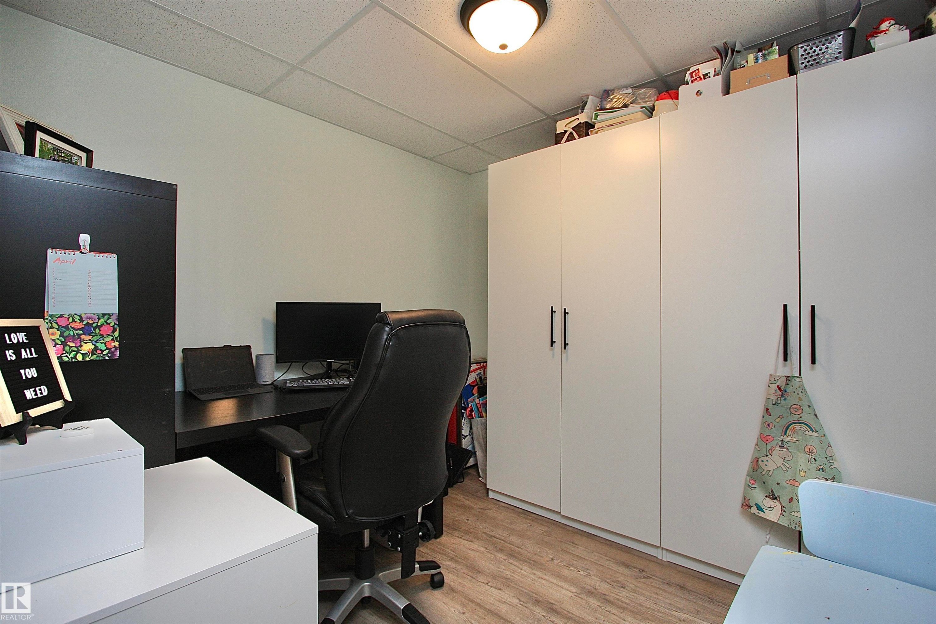 5512 52 St Close, Bashaw, AB - Indoor Photo Showing Office