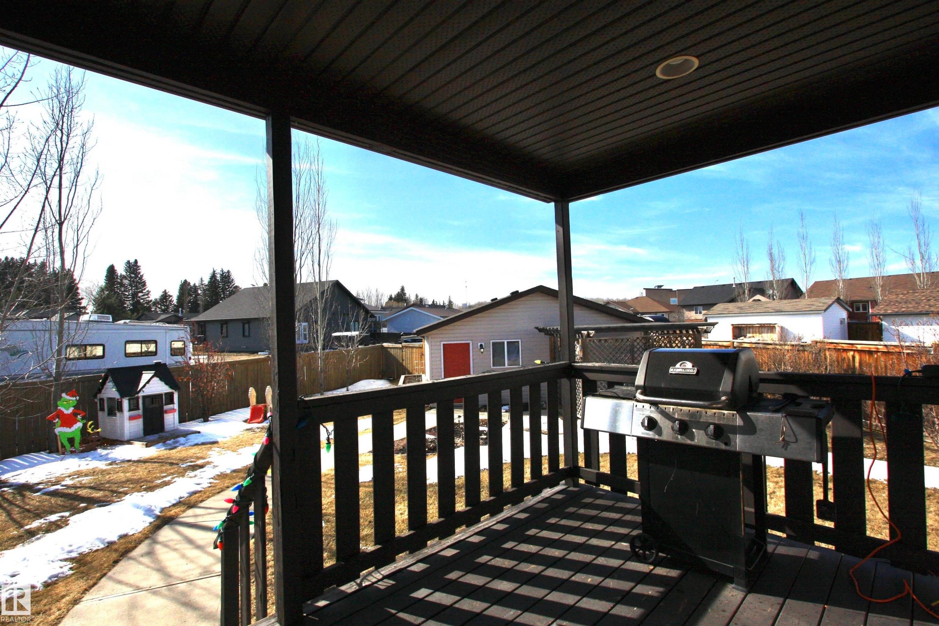 5512 52 St Close, Bashaw, AB - Outdoor With Deck Patio Veranda With Exterior