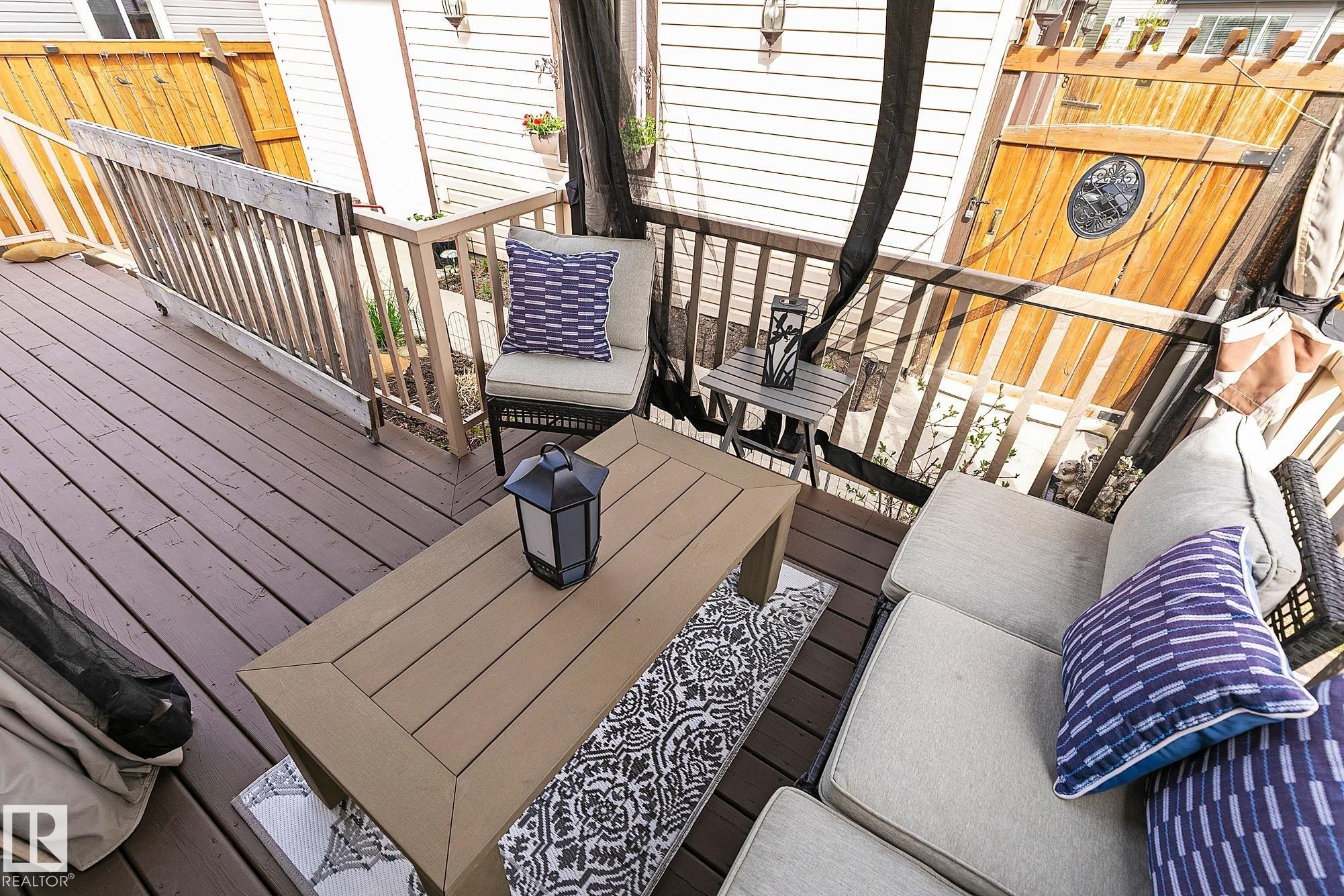 98 Hewitt Circle, Spruce Grove, AB - Outdoor With Deck Patio Veranda With Exterior