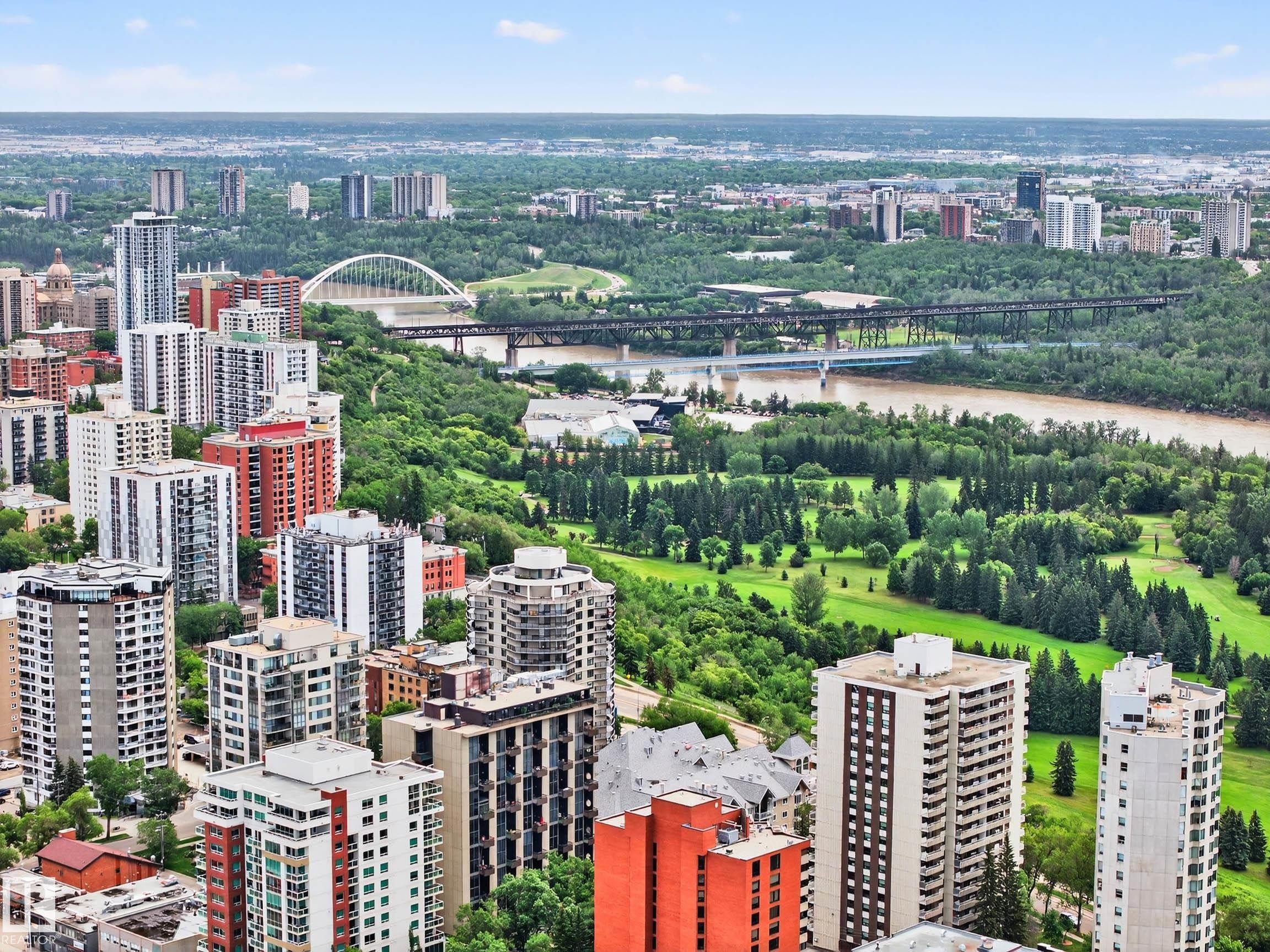 #1601 10045 118 St Nw, Edmonton, AB - Outdoor With View