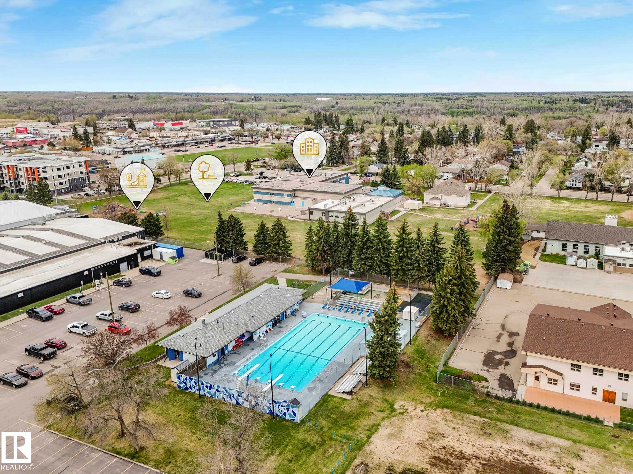7 Haven, Devon, AB - Outdoor With In Ground Pool With View