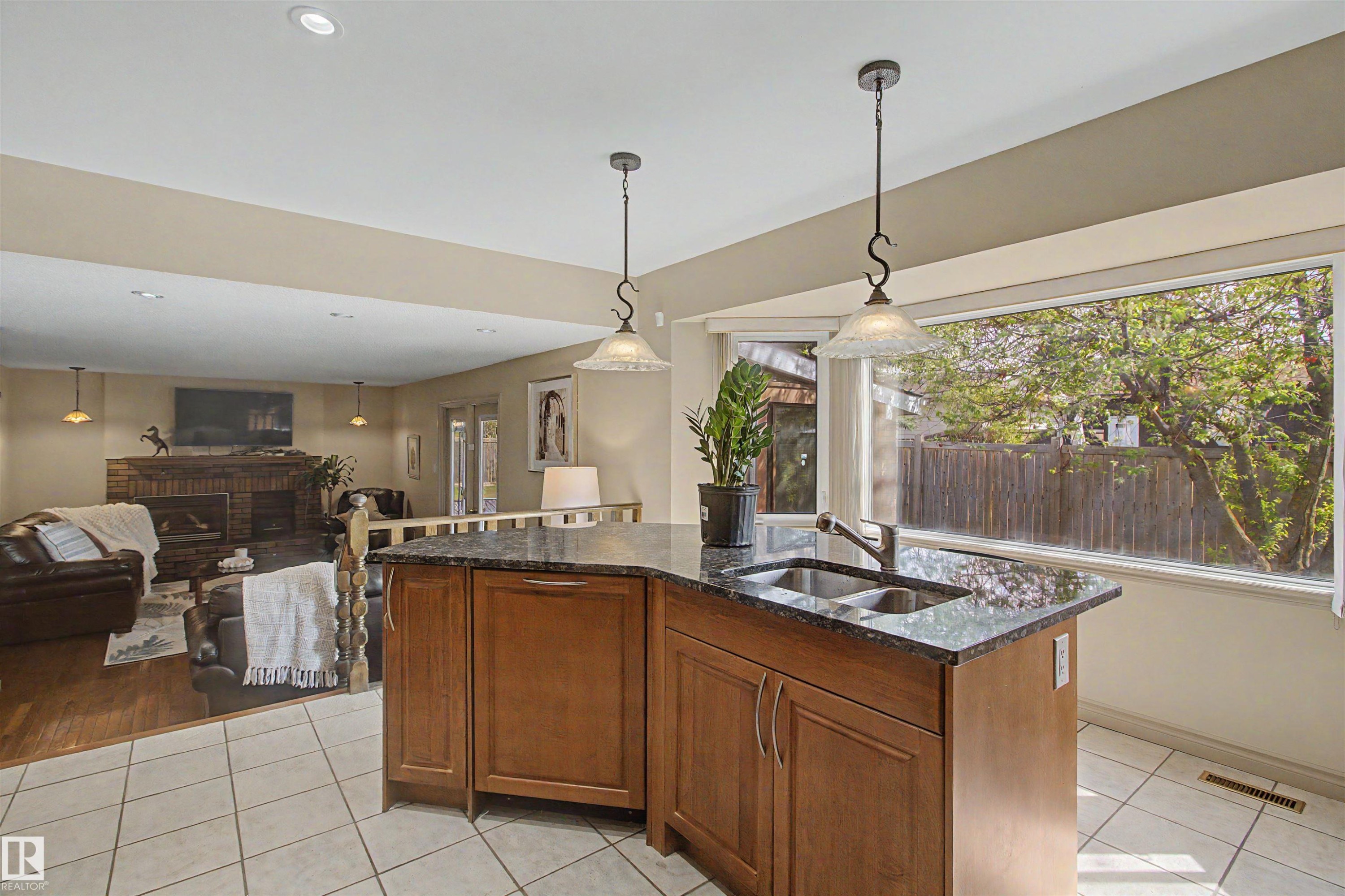 11617 26 Avenue, Edmonton, AB - Indoor Photo Showing Kitchen With Double Sink