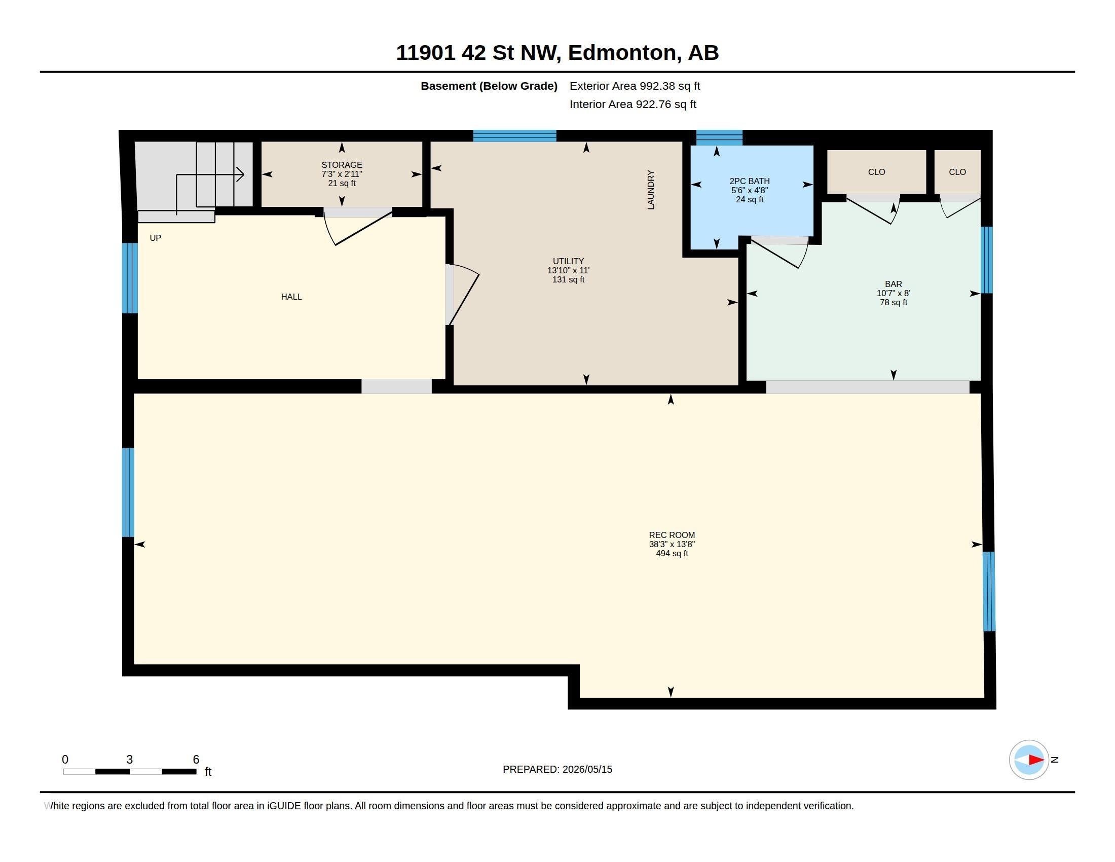 Floor plan - 11901 42 Street Nw, Edmonton, AB - Other
