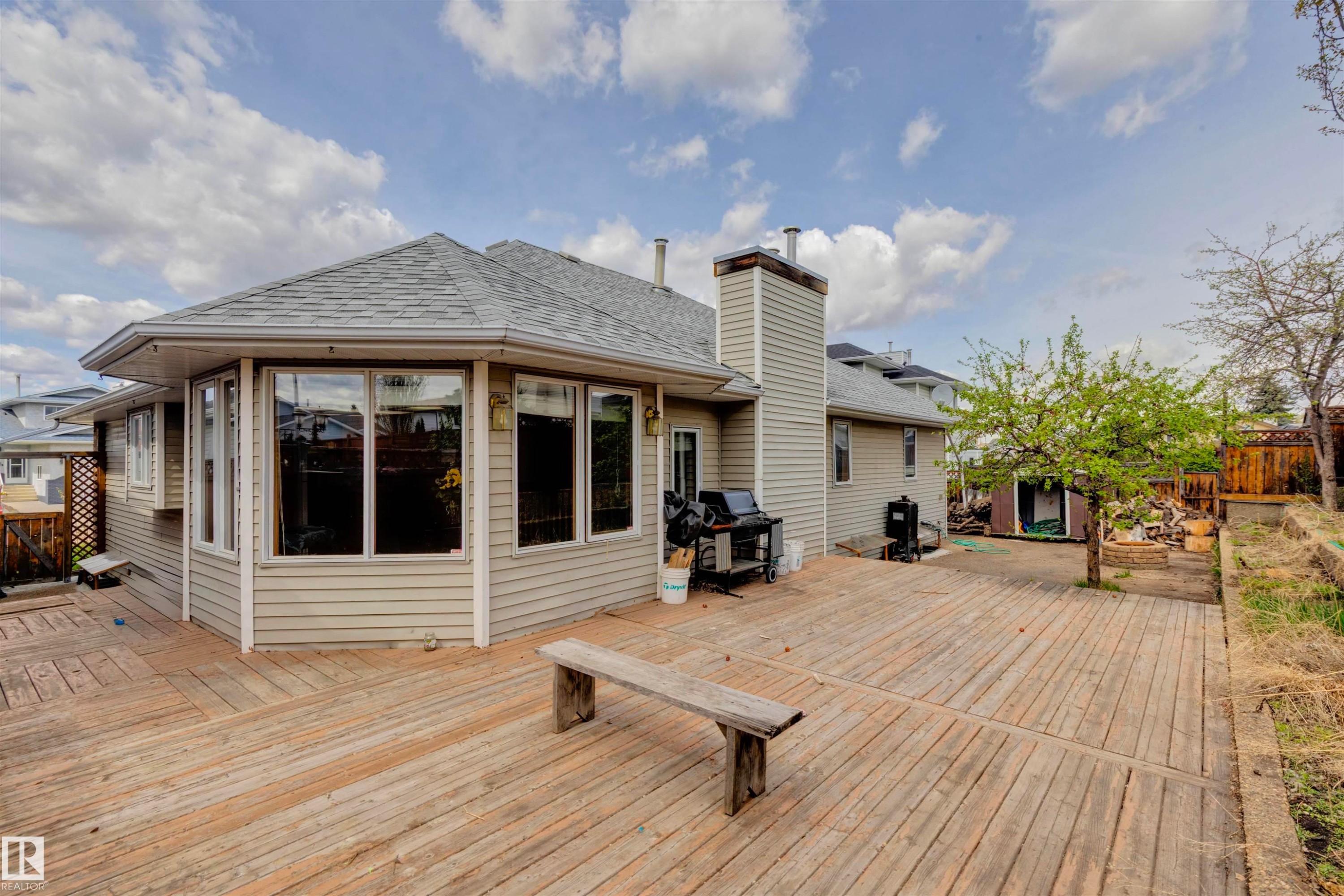 15411 67A Street, Edmonton, AB - Outdoor With Deck Patio Veranda With Exterior