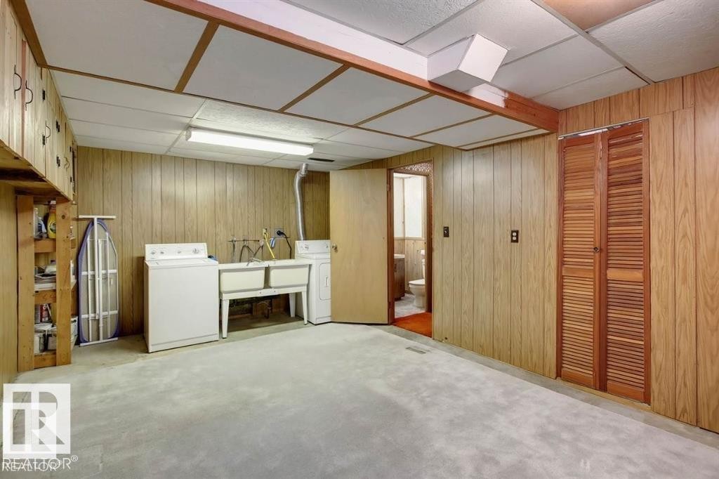10688 Beaumaris Road, Edmonton, AB - Indoor Photo Showing Basement