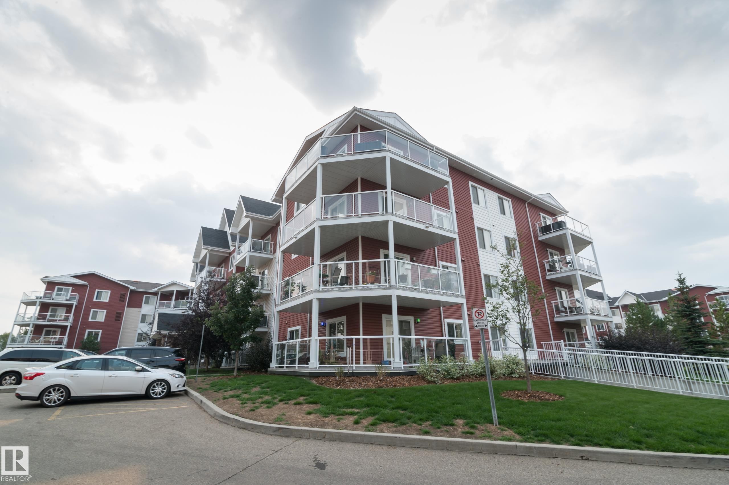 414 2207 44 Avenue, Edmonton, AB - Outdoor With Balcony With Facade