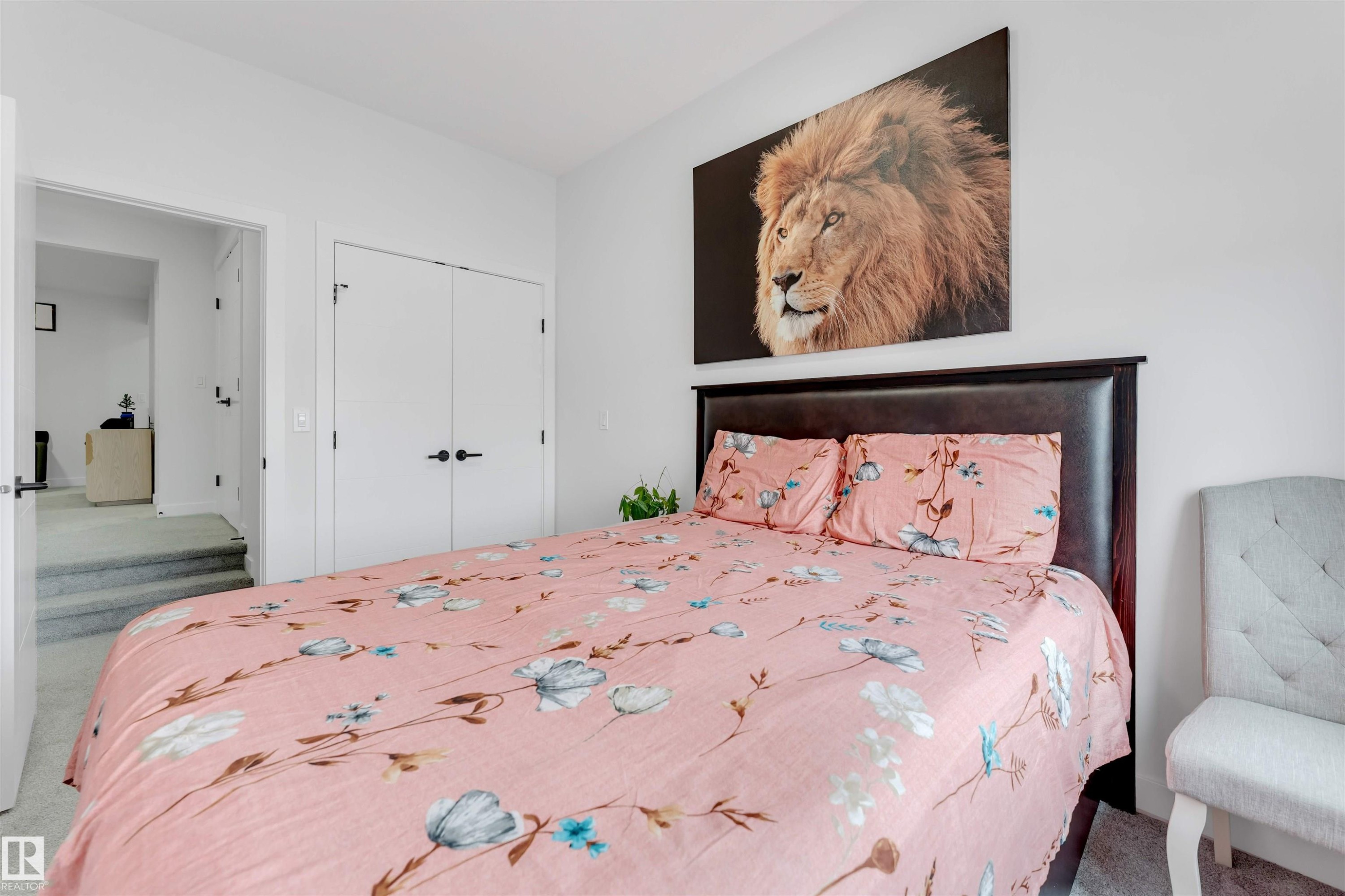 1340 11 Avenue, Edmonton, AB - Indoor Photo Showing Bedroom